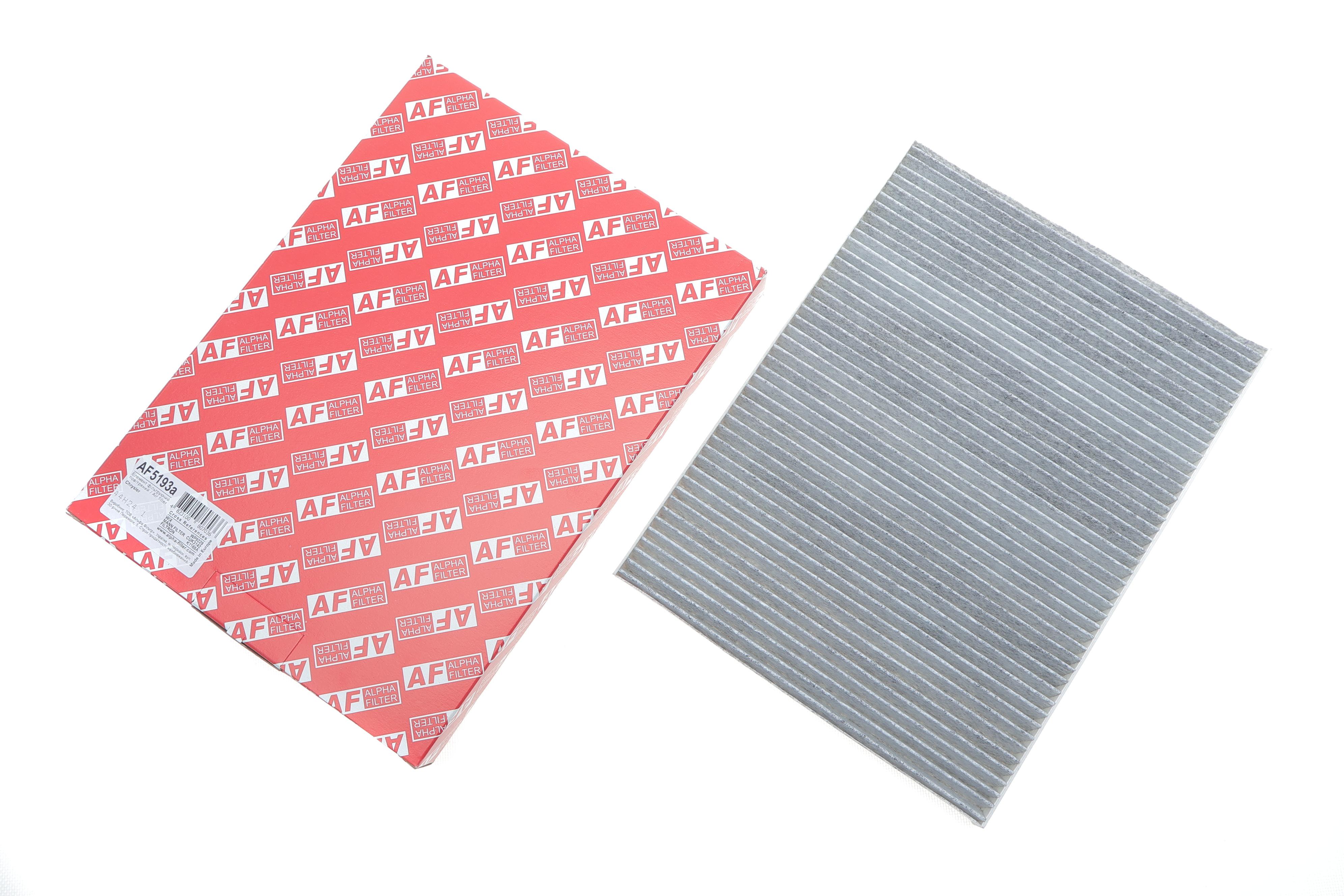 Фільтр салону Chrysler Voyager/Grand Voyager 00-08 (вугільний)