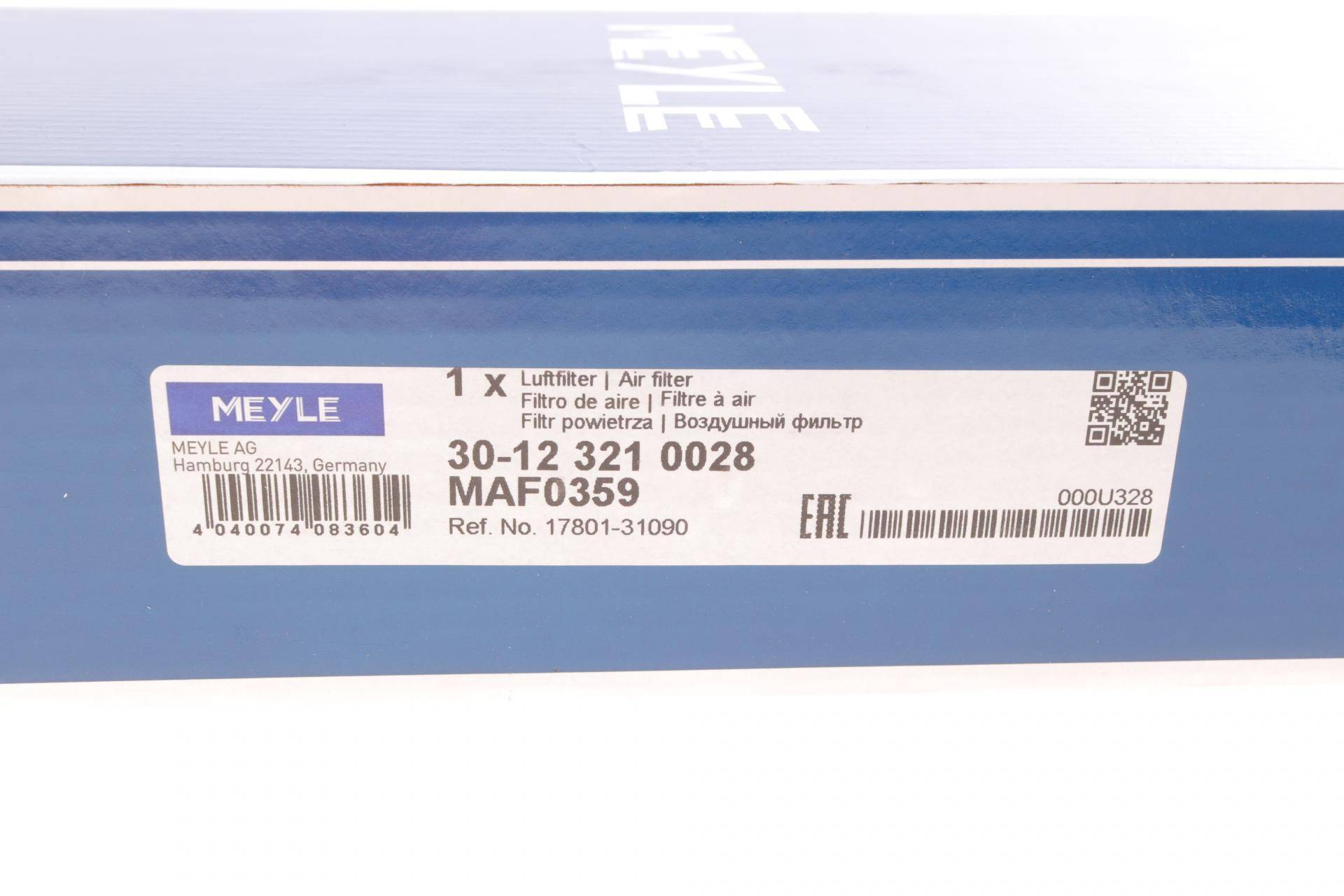 Фільтр повітряний Toyota Land Cruiser 4.0 03-