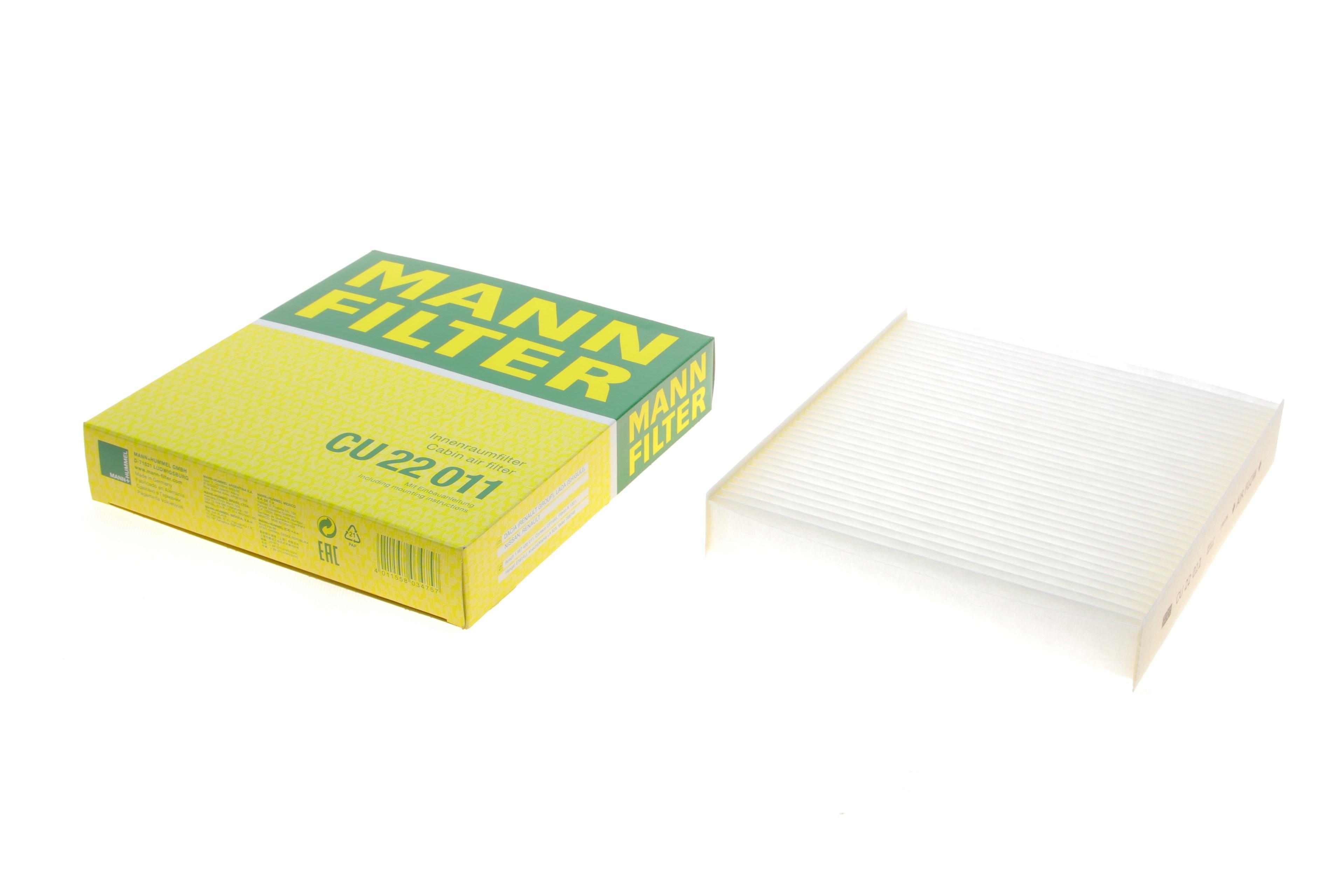 Фільтр салону Renault Captur/Clio/Logan 13-/Arkana/Duster 18-/Jogger 22-/Nissan Juke/Micra 17-