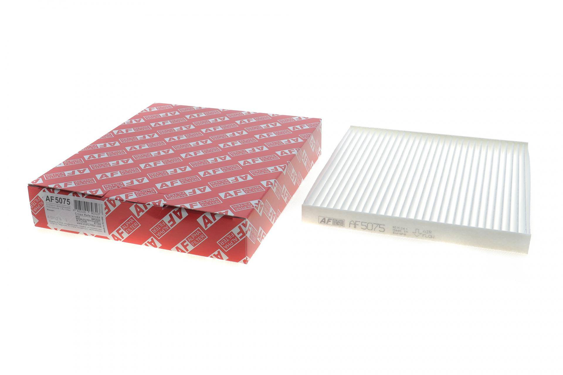 Фільтр салону Nissan Micra IV 1.2 10-/1.5 dCi 03-10/Note 1.2/1.5 dCI 12-