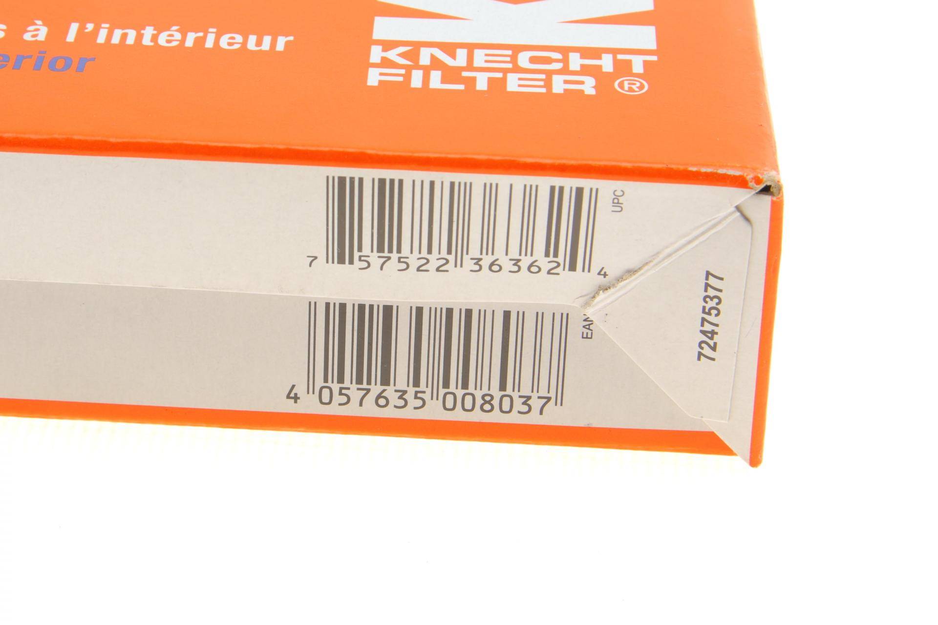 Фільтр салону BMW 3 (G20/G20)/X3 (G01/F97)/X4 (G02/F98) 17-(вугільний)