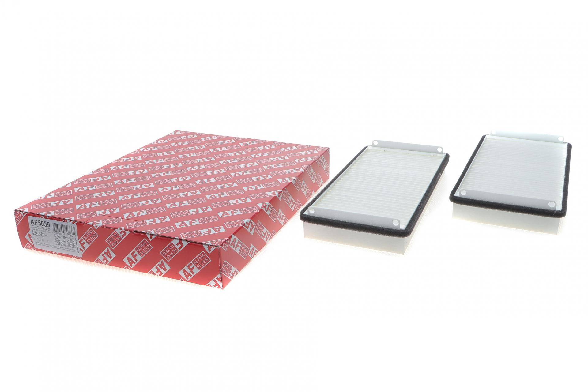 Фільтр салону MB E-class (W210) 95-03/S-class (W220) 98-05 (к-кт 2 шт.)