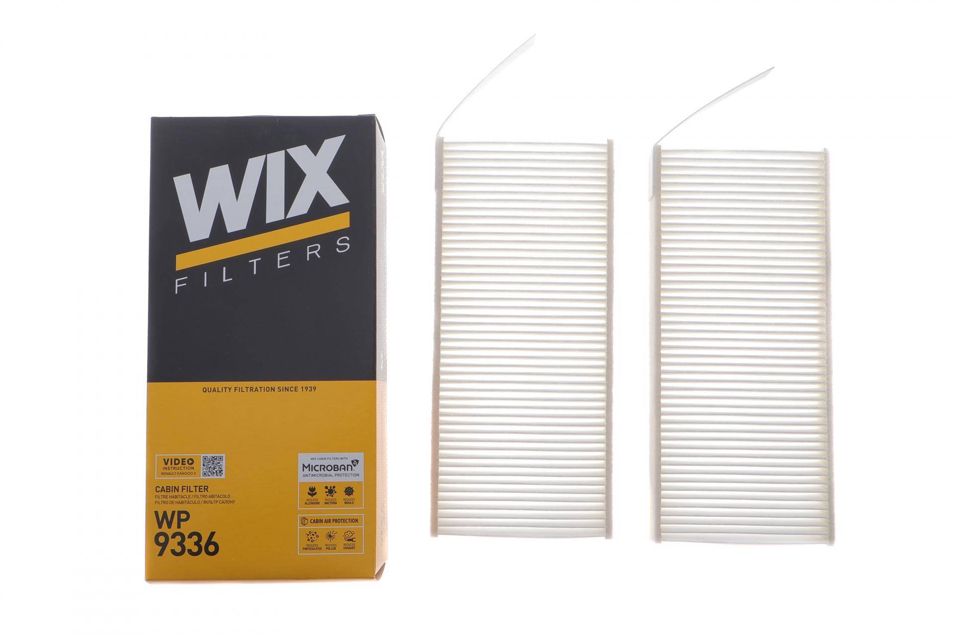 Фільтр салону Renault Kangoo 08-/ Master 10- (к-кт 2шт)