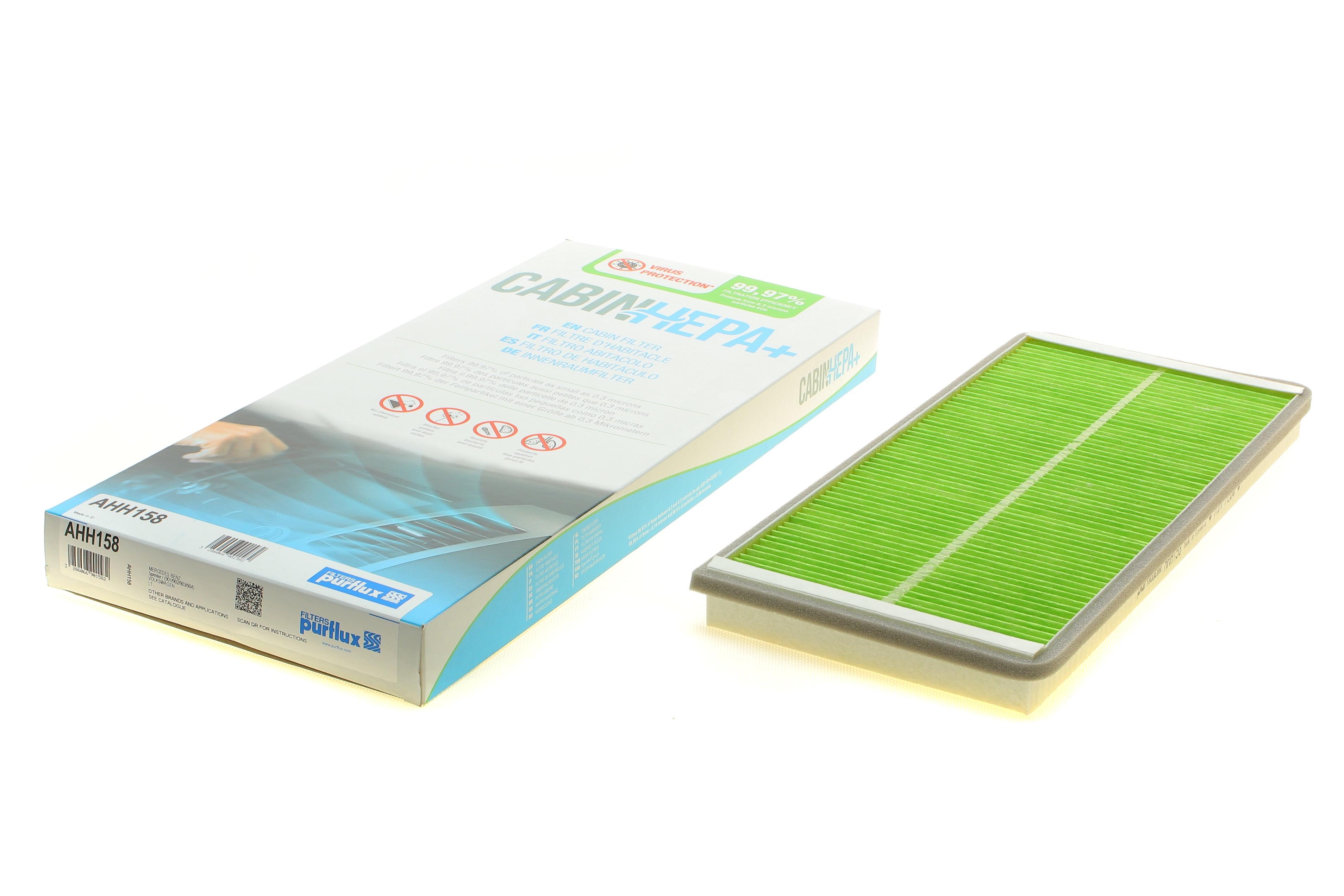 Фільтр салону MB Sprinter/VW LT 96-06 (антиалергенний, захист від вірусів) CabinHepa+