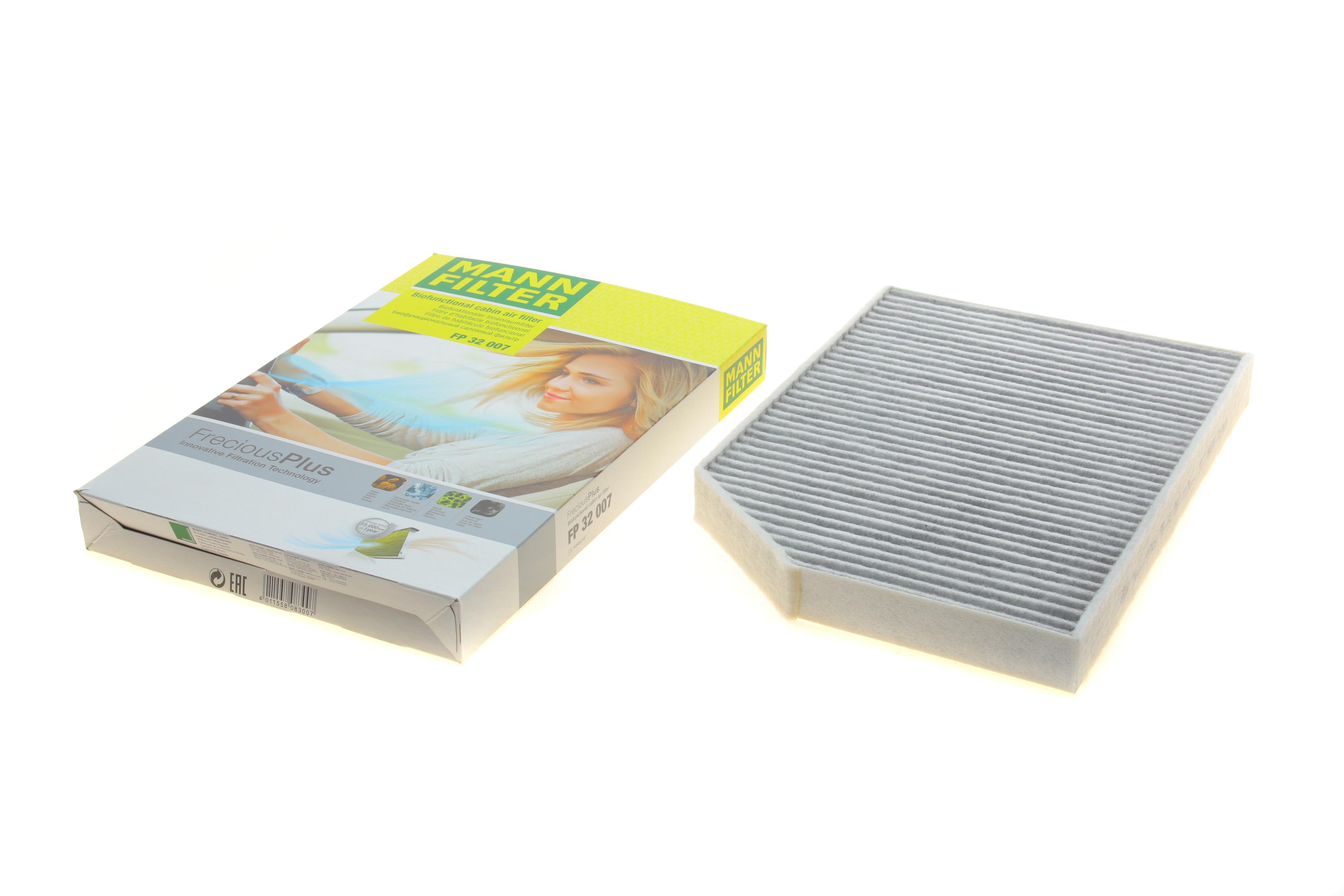 Фільтр салону Audi E-tron 21-/Porsche Panamera 16-/Taycan 19- (вугільний/антибактеріальний)