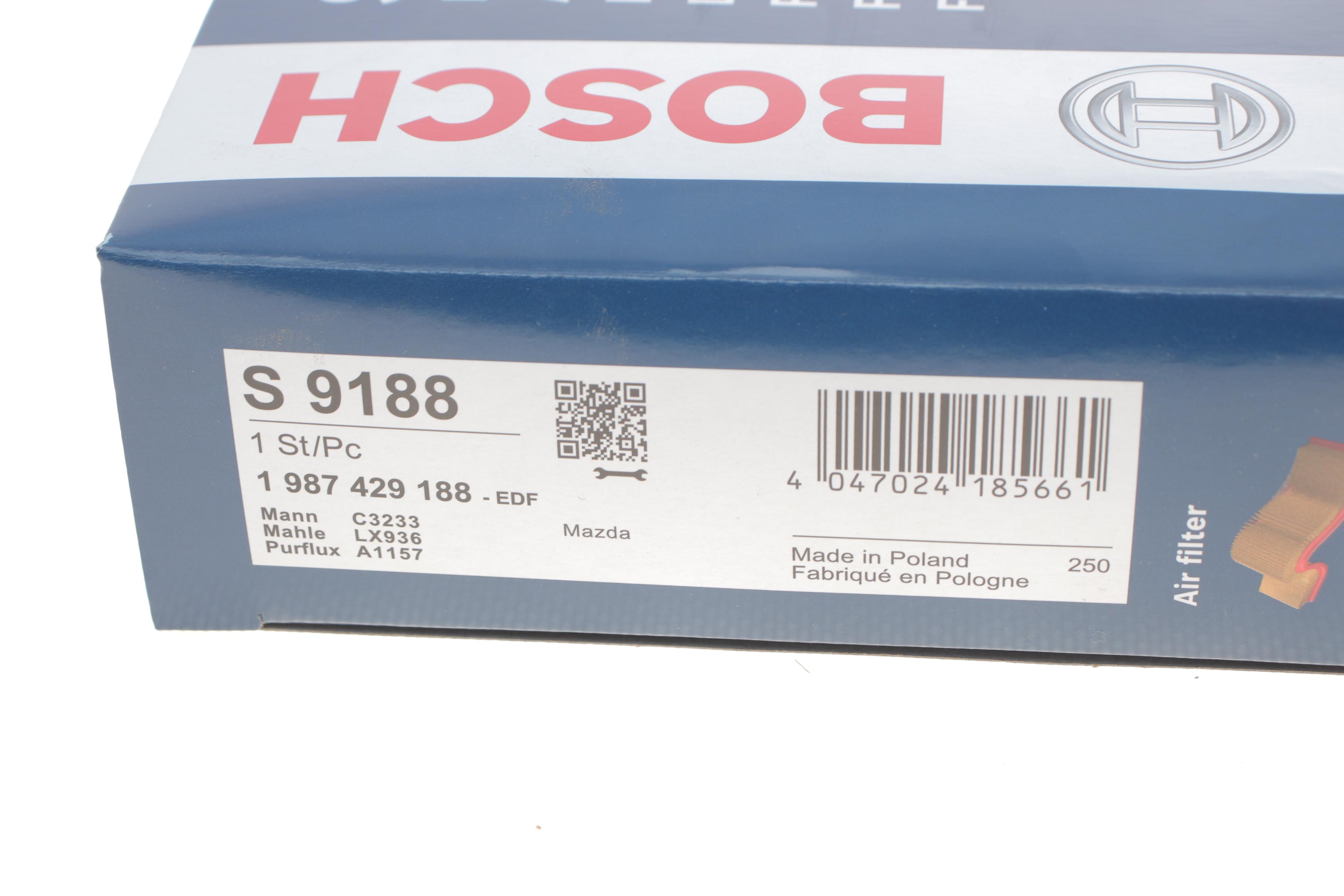 Фільтр повітряний Mazda 6 02-