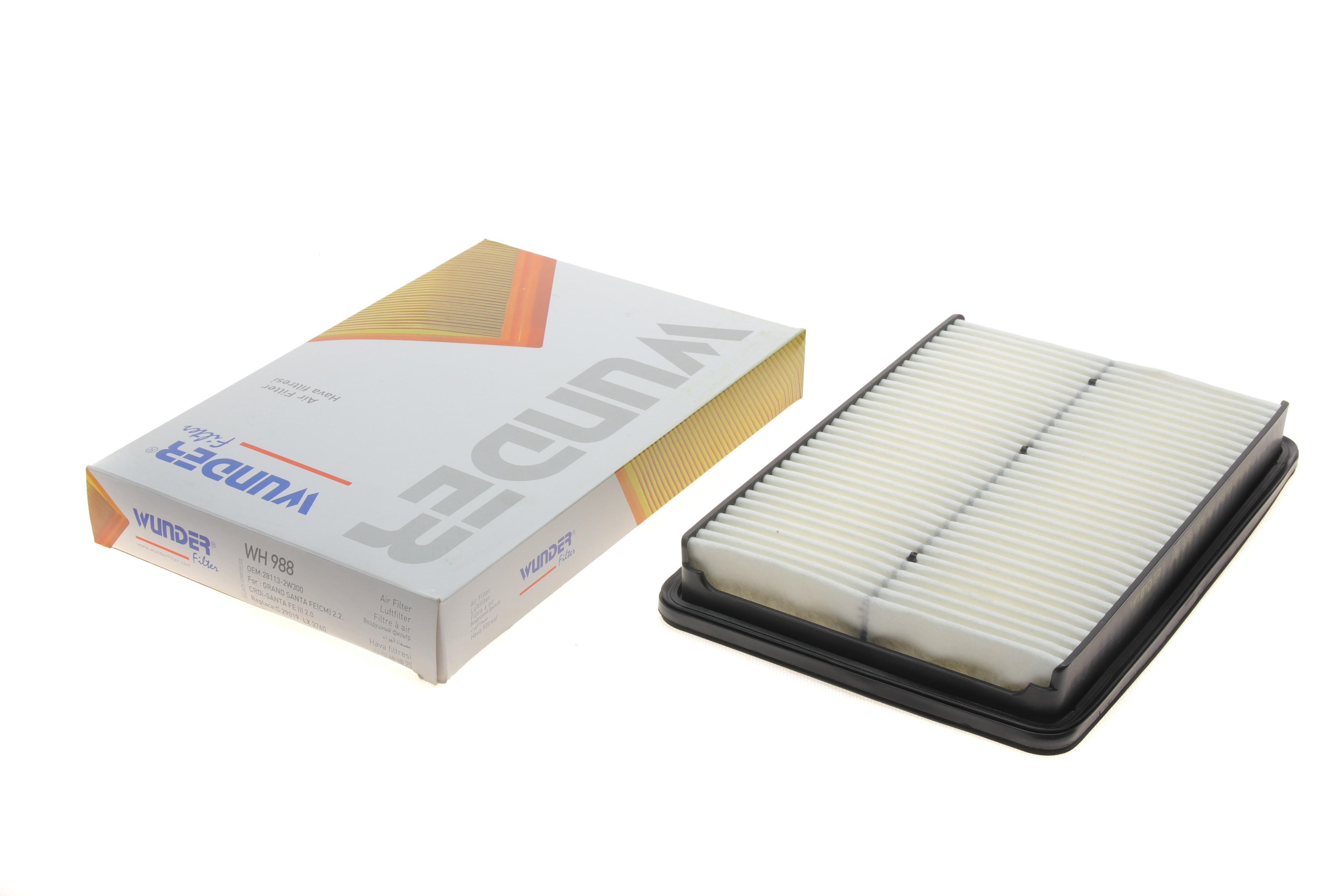 Фільтр повітряний Hyundai Santa Fe 2.0/2.2CRDi 12-