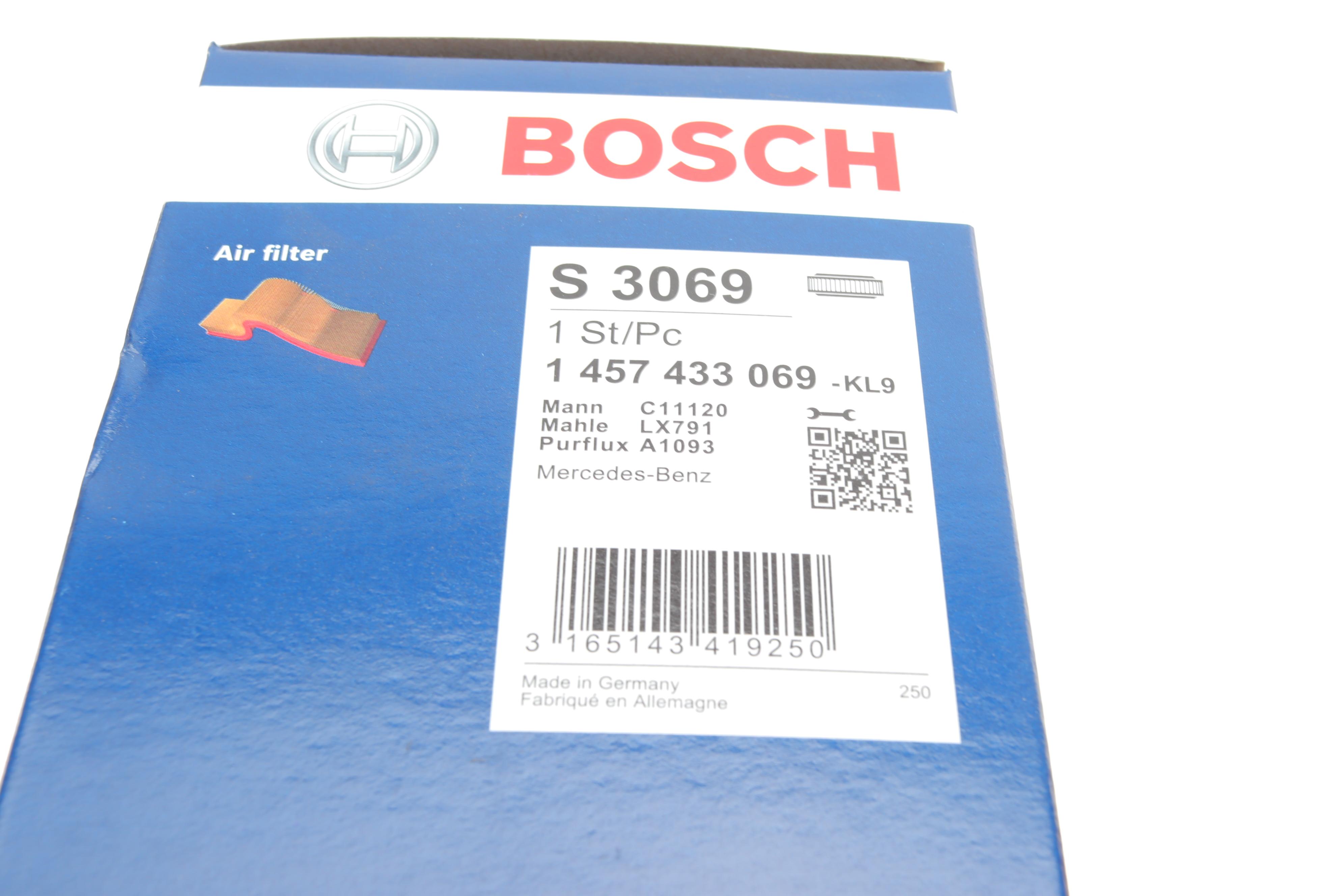 Фільтр повітряний MB A-class (W168) 1.7CDI -04