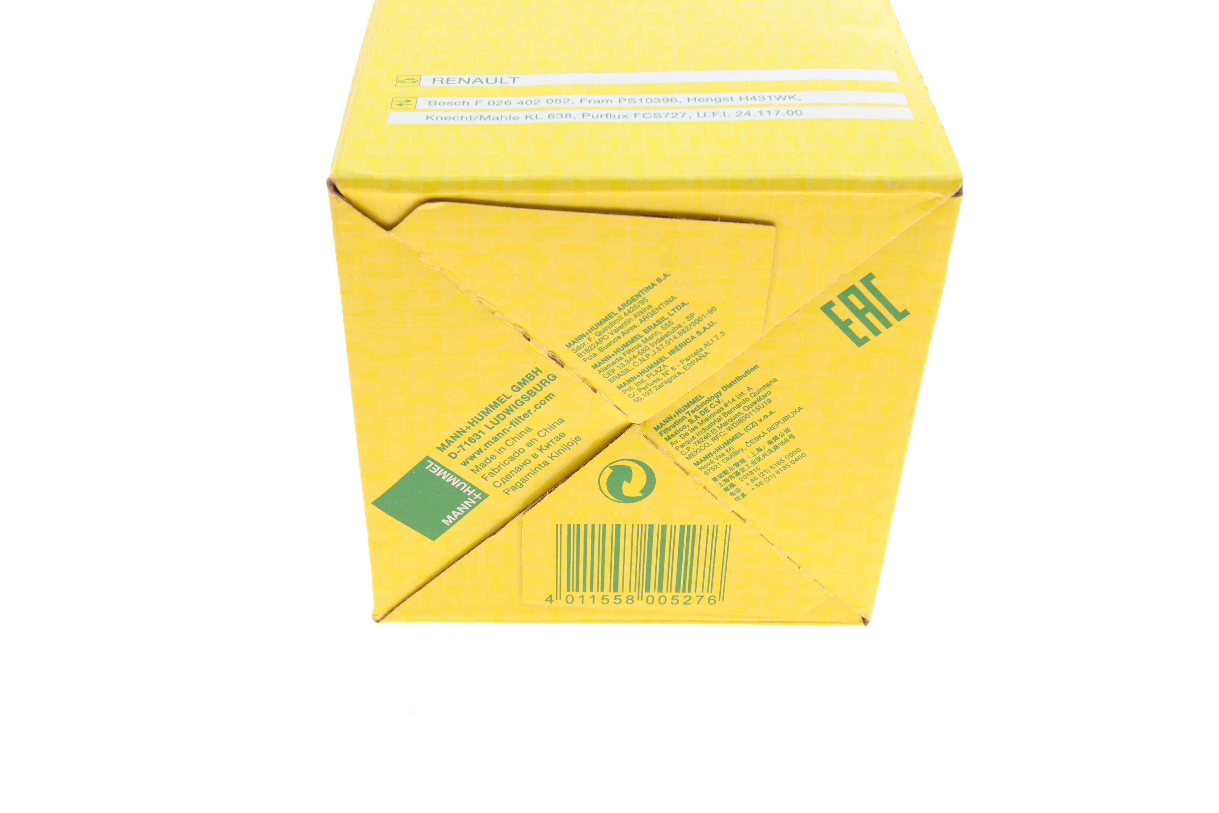 Фільтр паливний Renault Kangoo 1.5dCi 08-