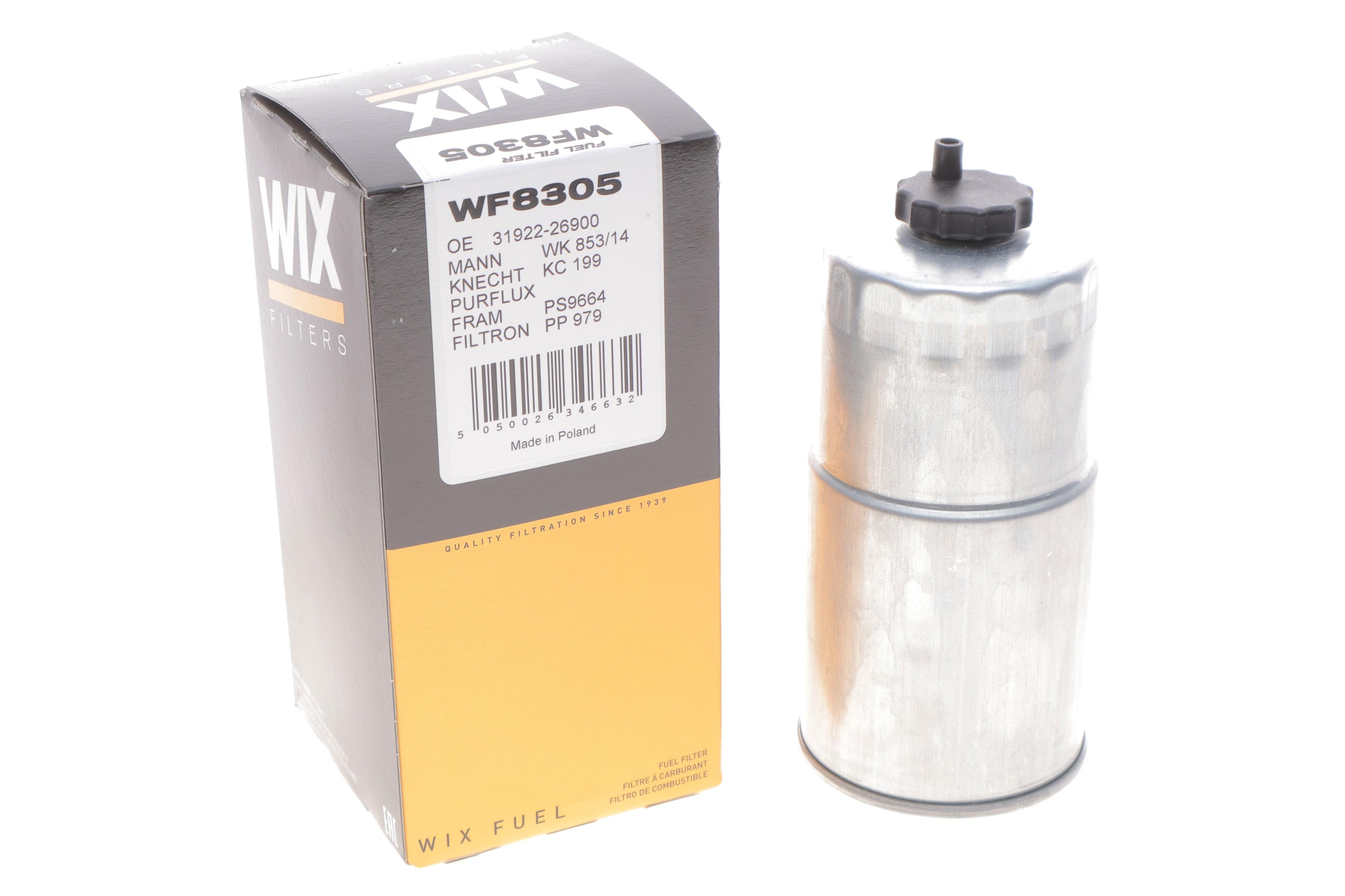 Фільтр паливний Hyundai Santa Fe/Elantra 2.0 CRDI 01-06