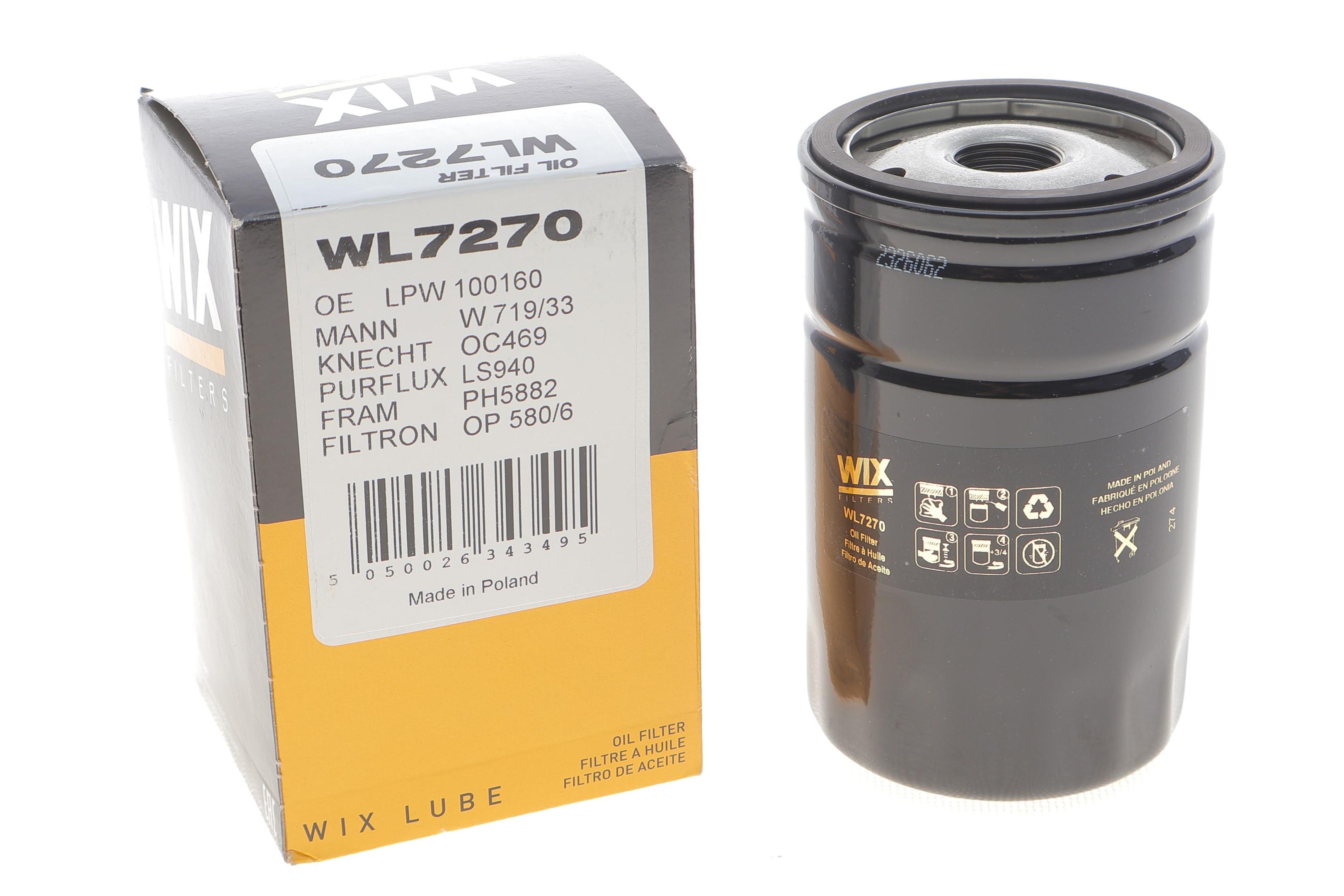 Фільтр масляний Rover 75 2.5 i 99-05/MG ZT 2.5 V6 24V 01-06