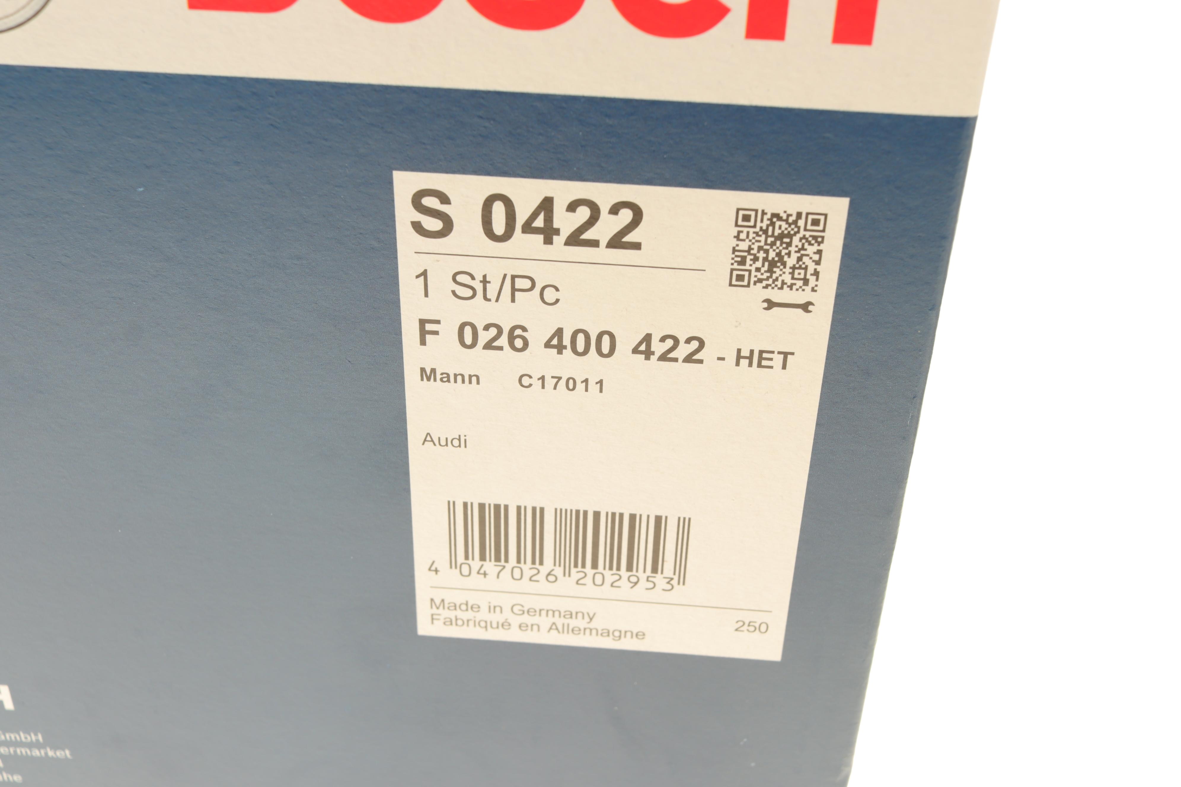 Фільтр повітряний Audi A4/A5/Q5 2.0D/2.0H 15-