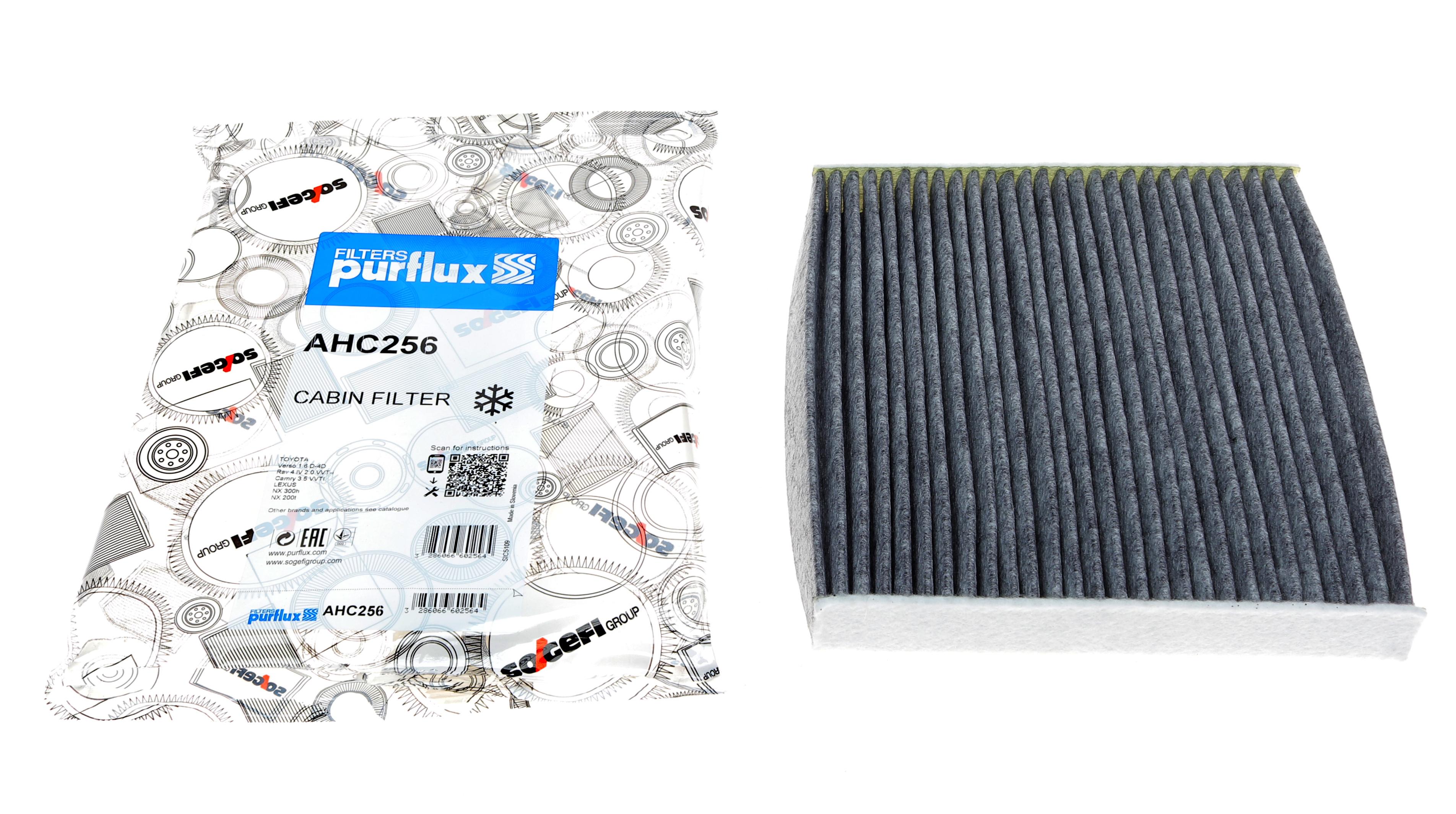 Фільтр салону Toyota Auris/Yaris 05- (вугільний)