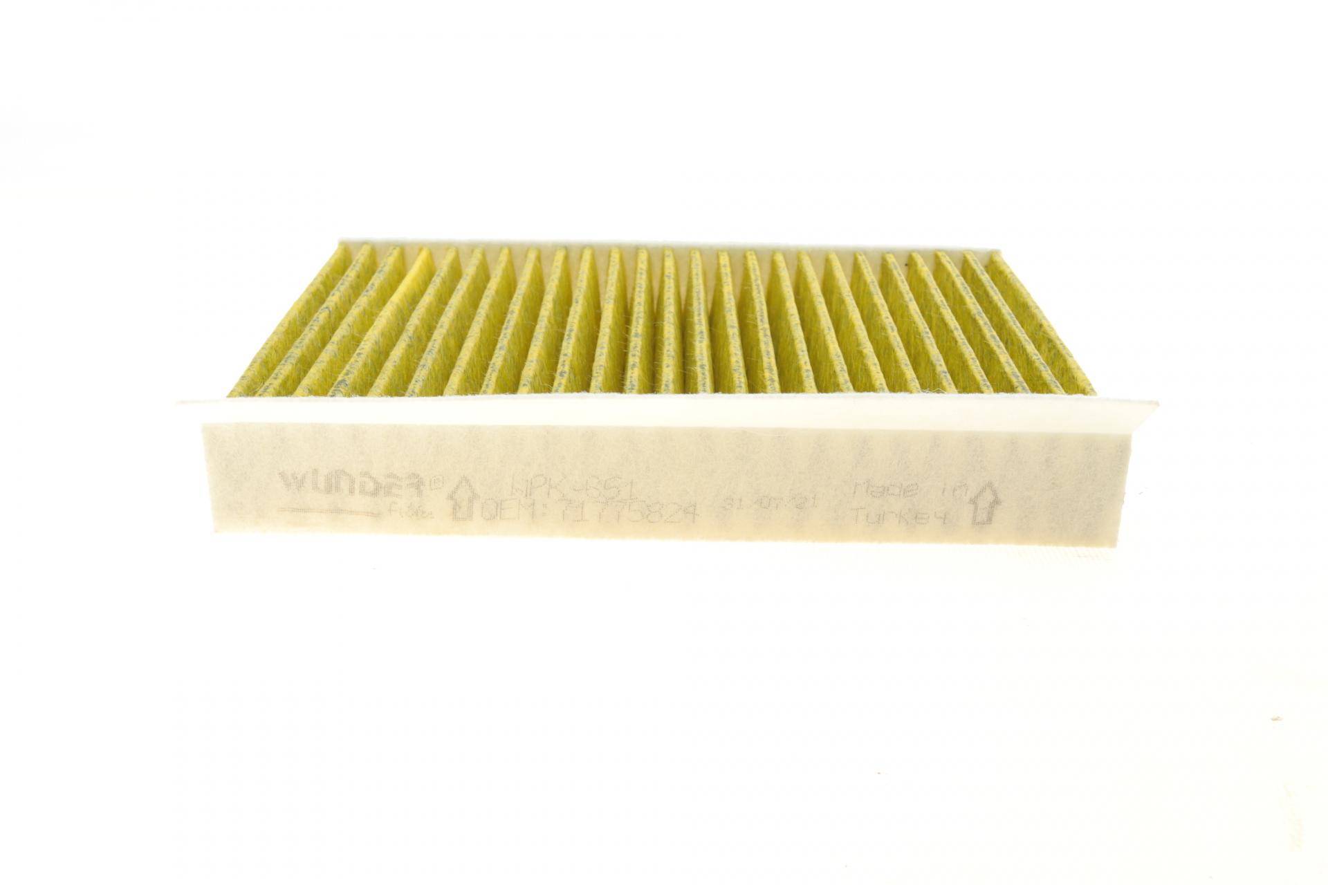 Фільтр салону Fiat 500L/500X 12-/Jeep Compass/Renegade 17- (вугільний)