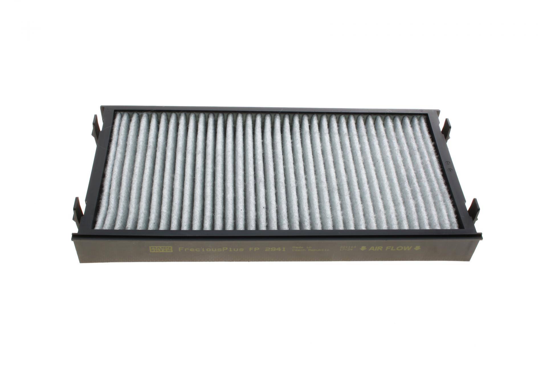 Фільтр салону BMW X5 (E70/F15/F85)/X6 (E71/E72/F16/F8) 08-19 (к-кт 2 шт.) (вугільний/антибактеріальний)