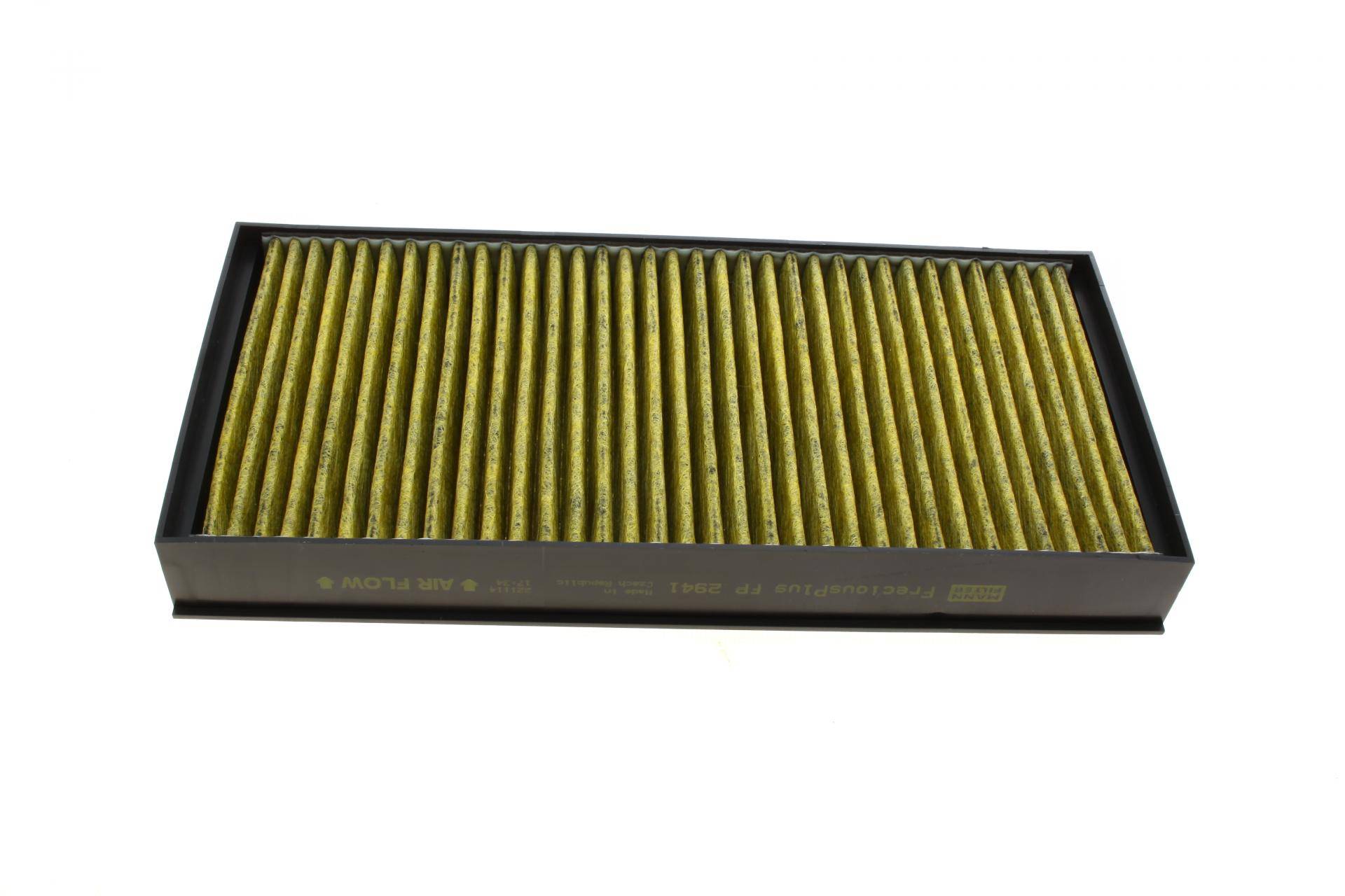 Фільтр салону BMW X5 (E70/F15/F85)/X6 (E71/E72/F16/F8) 08-19 (к-кт 2 шт.) (вугільний/антибактеріальний)