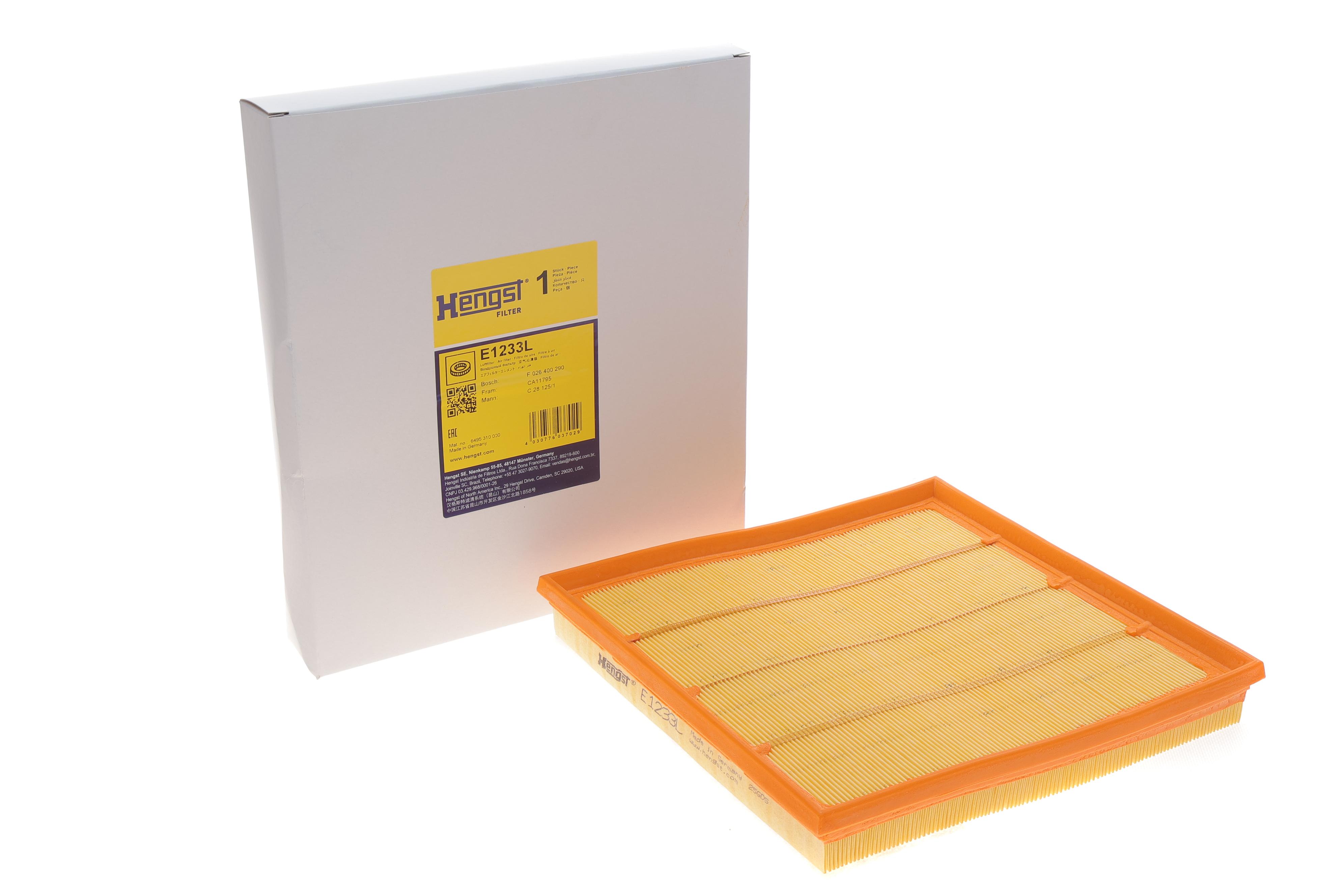 Фільтр повітряний BMW 5 (F07/F10/F11/F18)/6 (F06/F12/F13)/X3-X6 (F25/F26/E70-72/F16) 3.0 N55 10-17