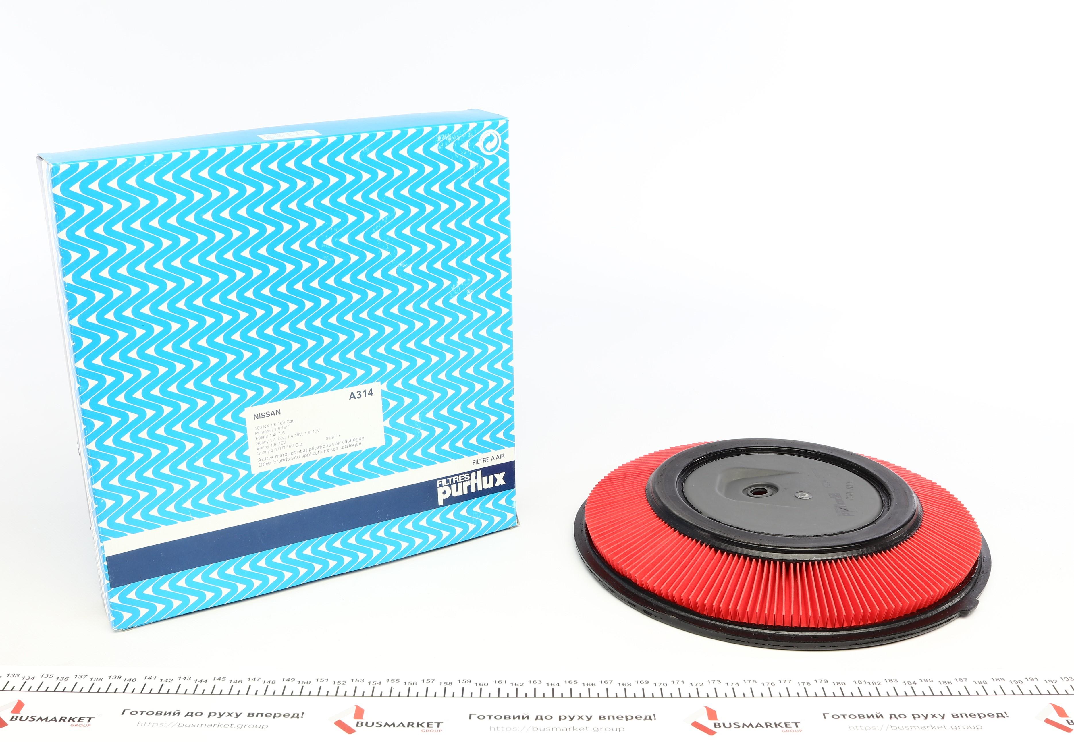 Фільтр повітряний Nissan Primera 1.6 90-02/ Sunny 1.4 89-00