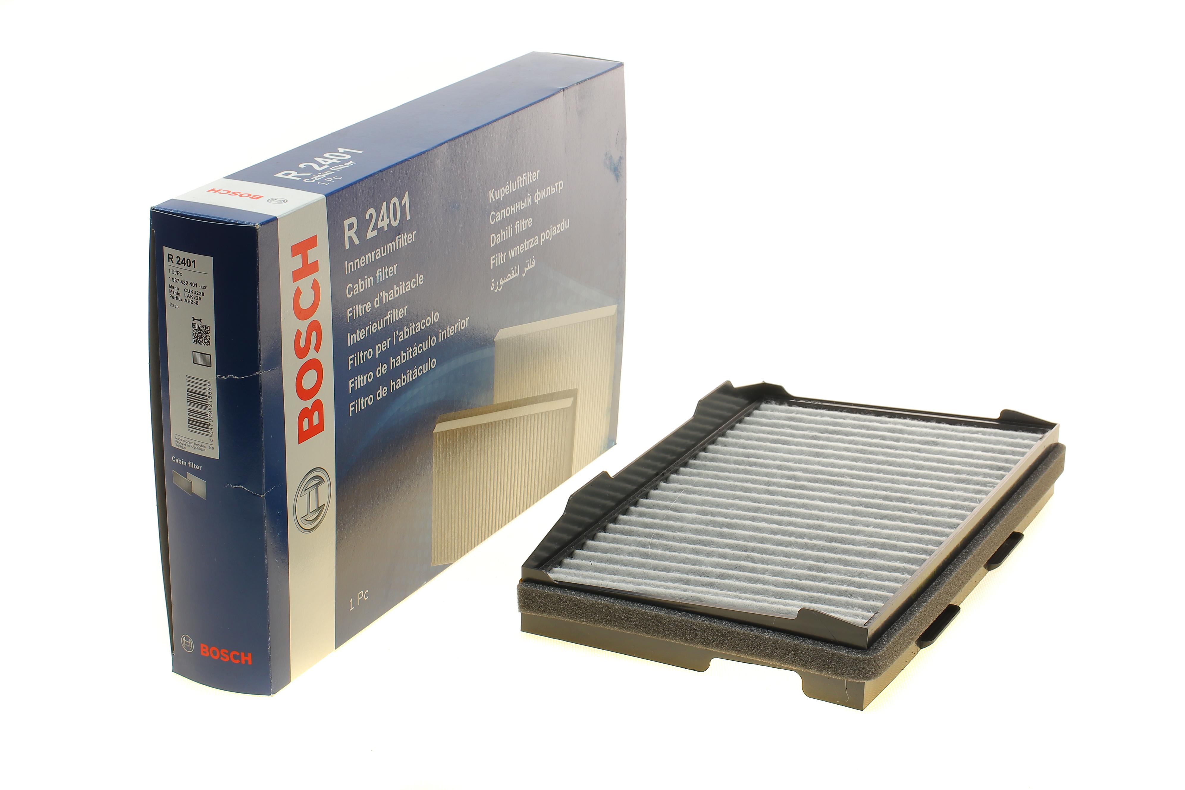 Фільтр салону Saab 9-5 98-09 (вугільний)