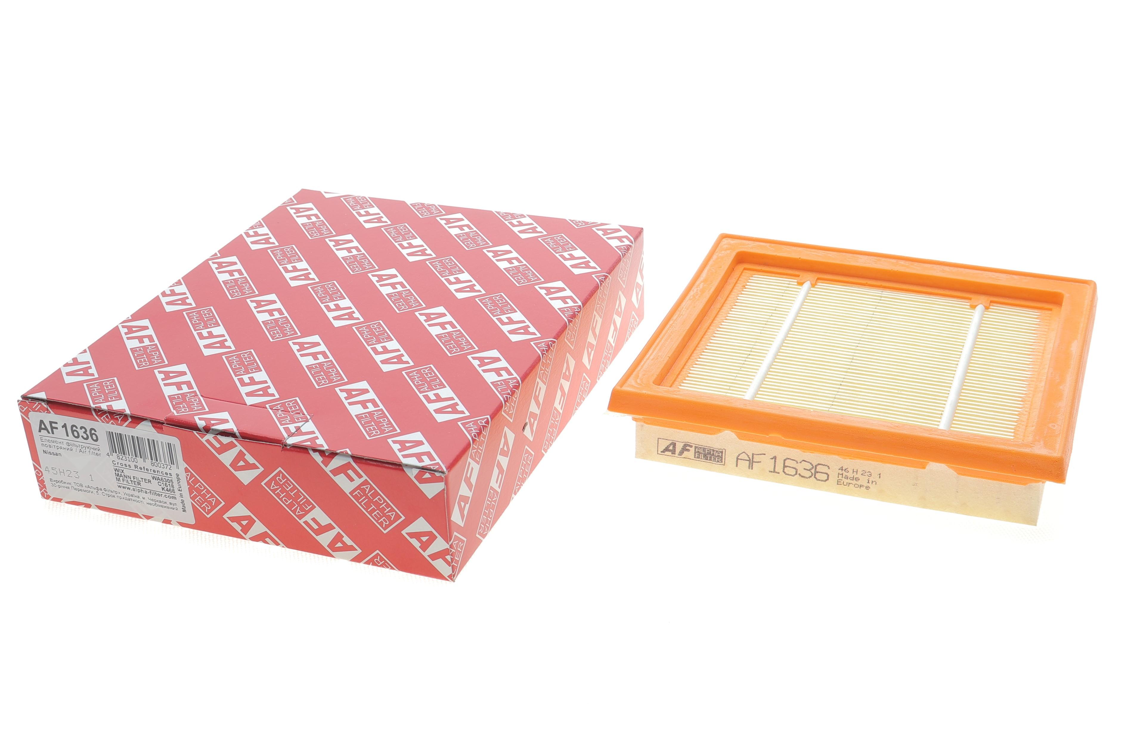 Фільтр повітряний Nissan Micra 1.0-1.4i 16V 92-10/Note 1.4 06-13