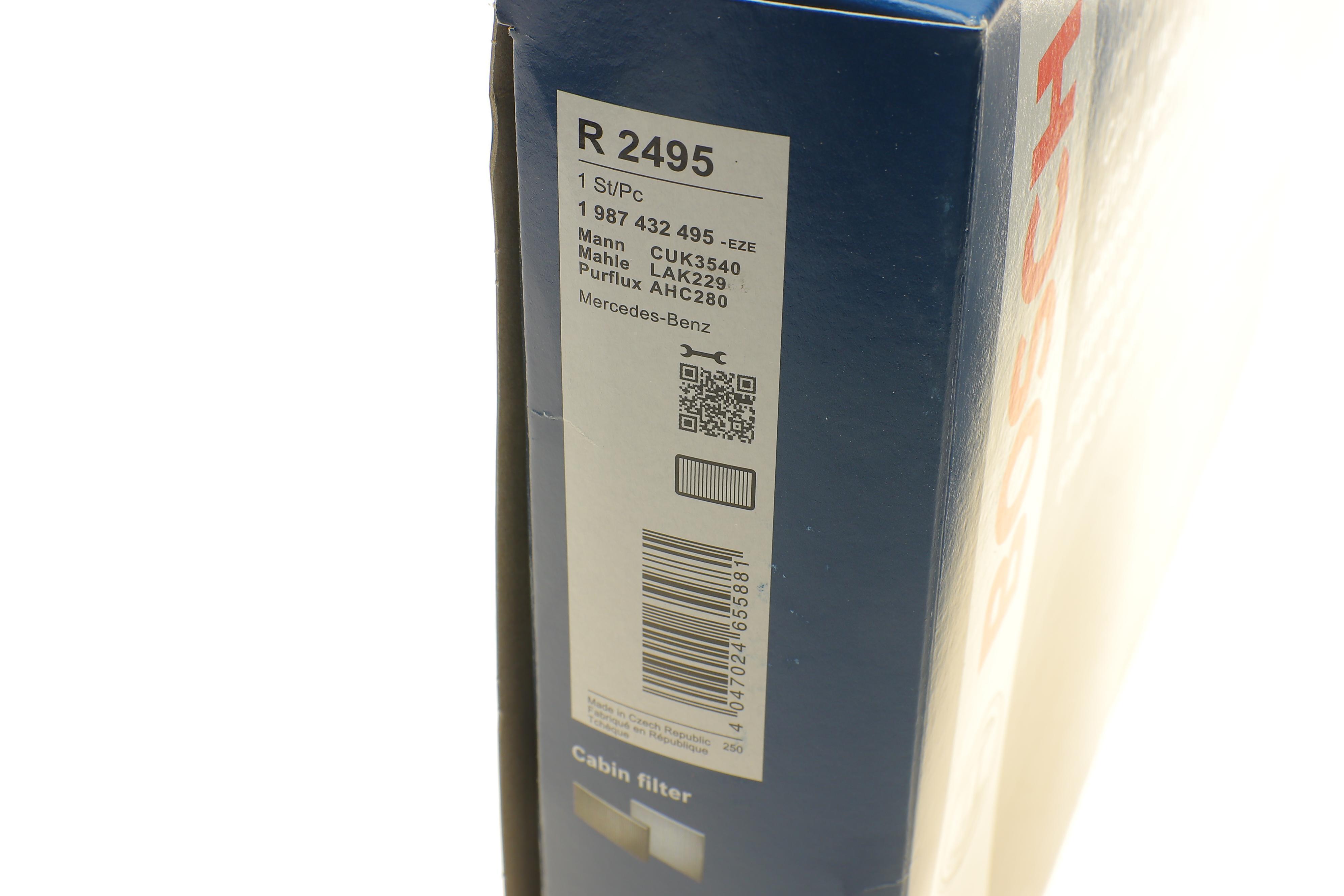 Фільтр салону MB Vito (W639) 03-(вугільний)