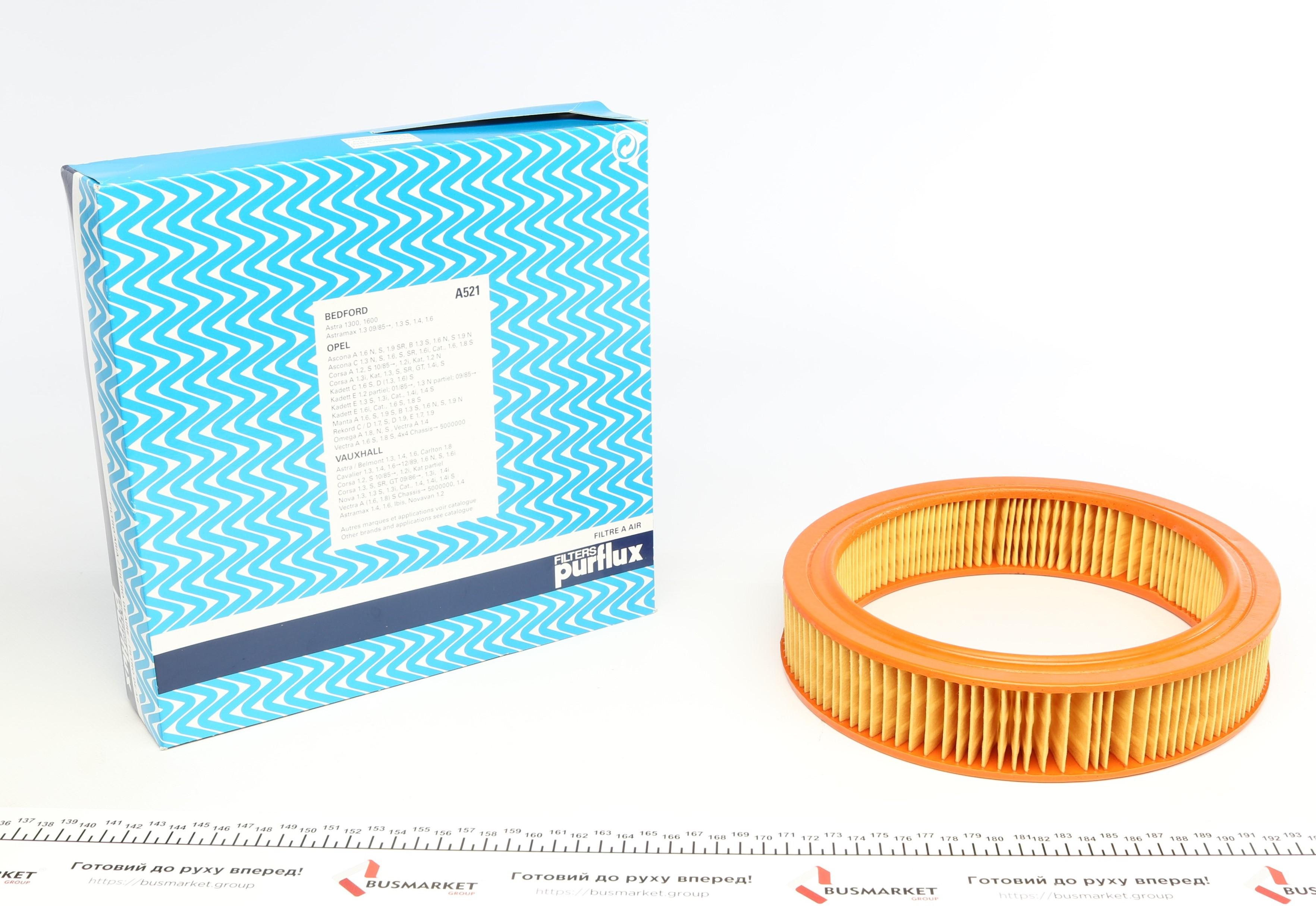 Фільтр повітряний Opel Ascona A/B/C/Corsa A/Kadett E 1.2-1.6 -93