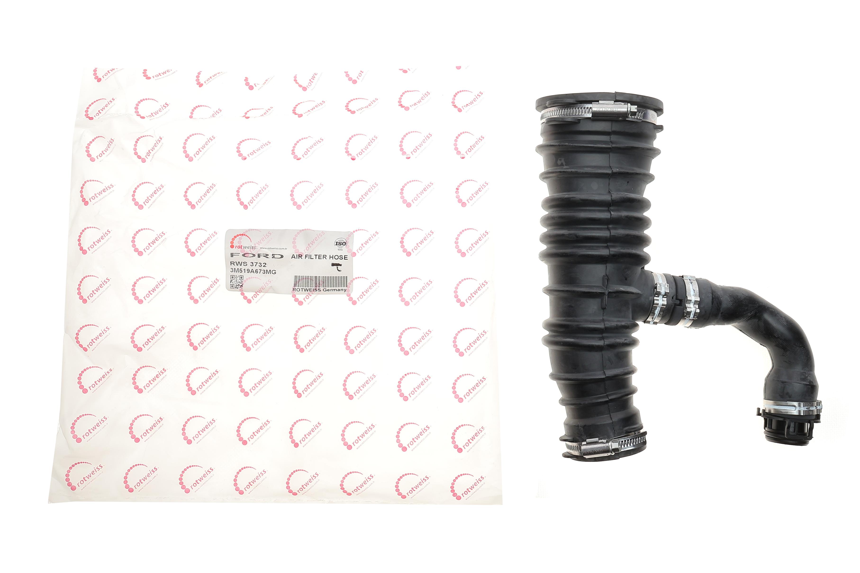 Патрубок фільтра повітряного Ford Focus II/Volvo S40/V50 1.6/1.6TDCi 03-12 (к-кт в зборі)