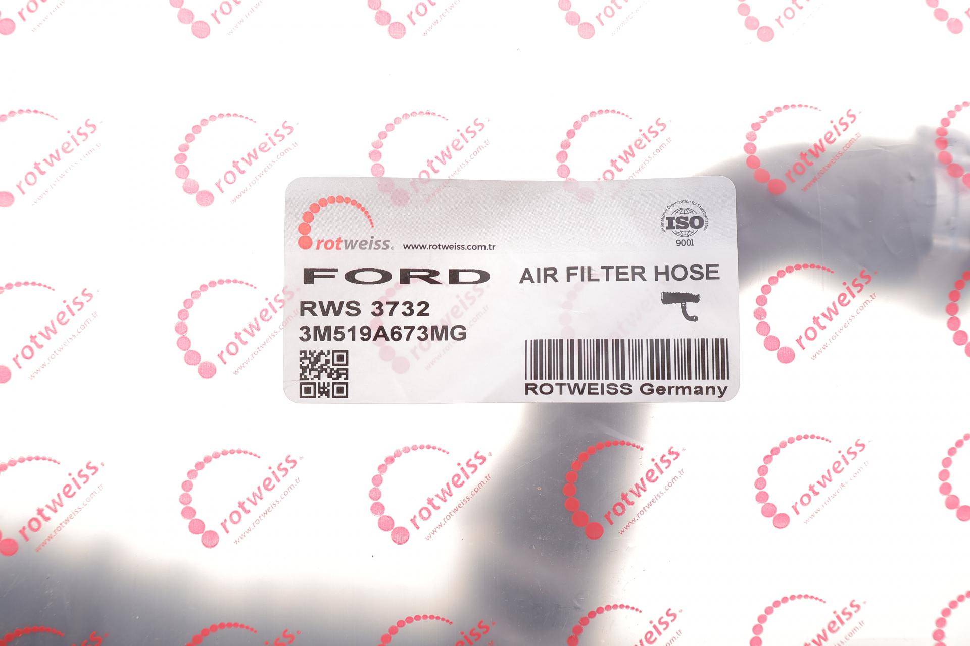 Патрубок фільтра повітряного Ford Focus II/Volvo S40/V50 1.6/1.6TDCi 03-12 (к-кт в зборі)