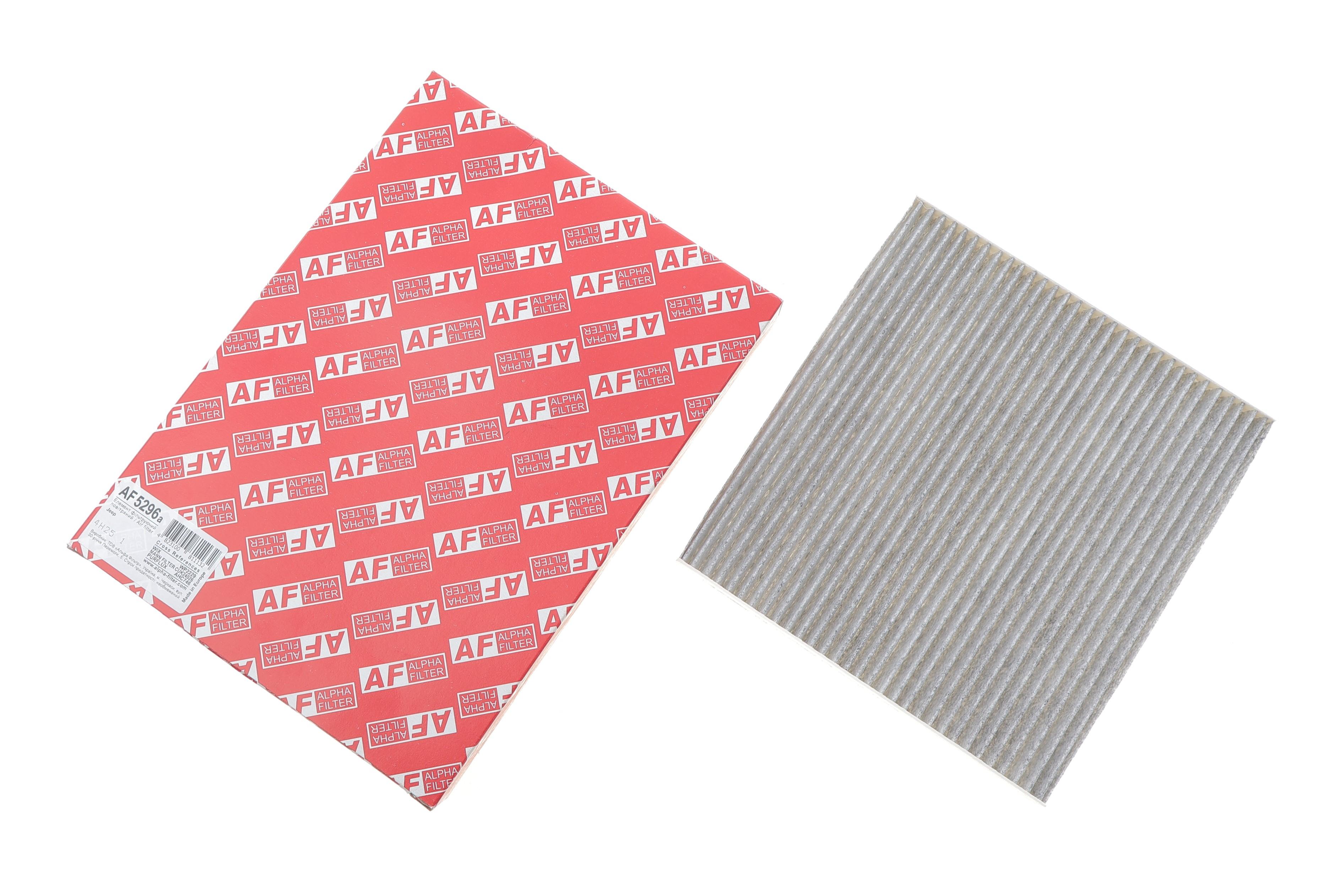 Фільтр салону Jeep Cherokee 13- (вугільний)