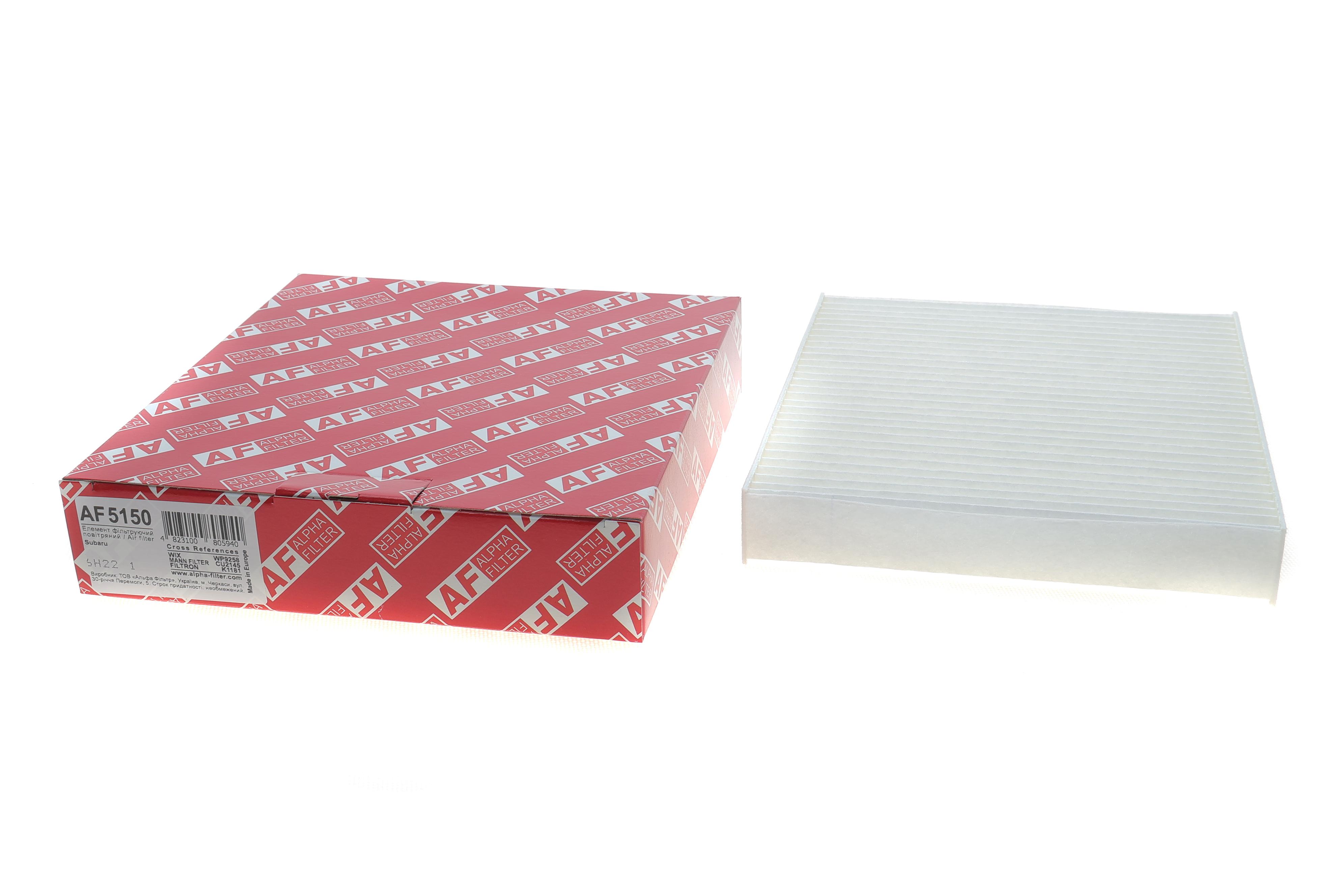 Фільтр салону Subaru Impreza II 00-07