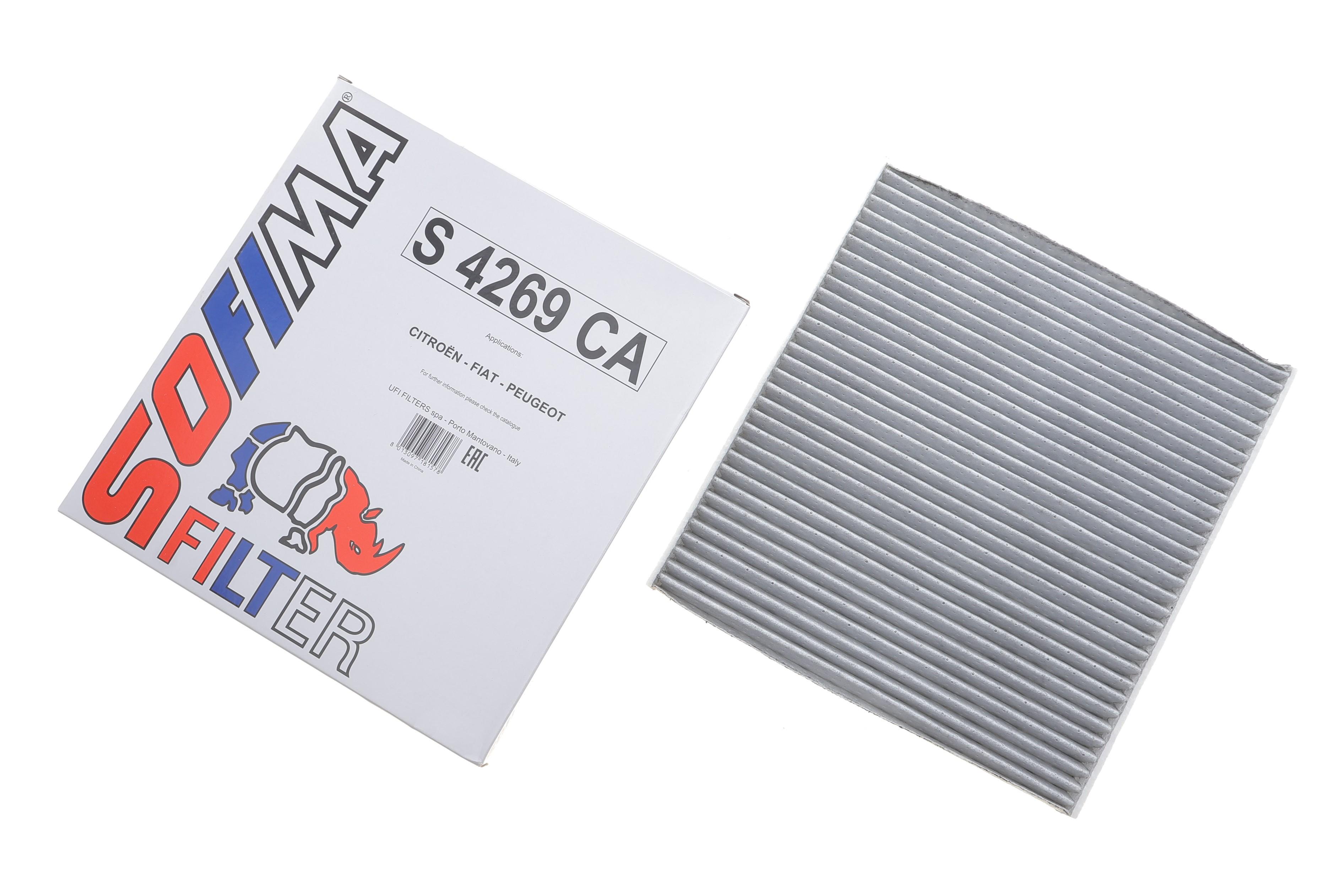 Фільтр салону Fiat Ducato/Citroen Jumper/Peugeot Boxer 06- (вугільний)