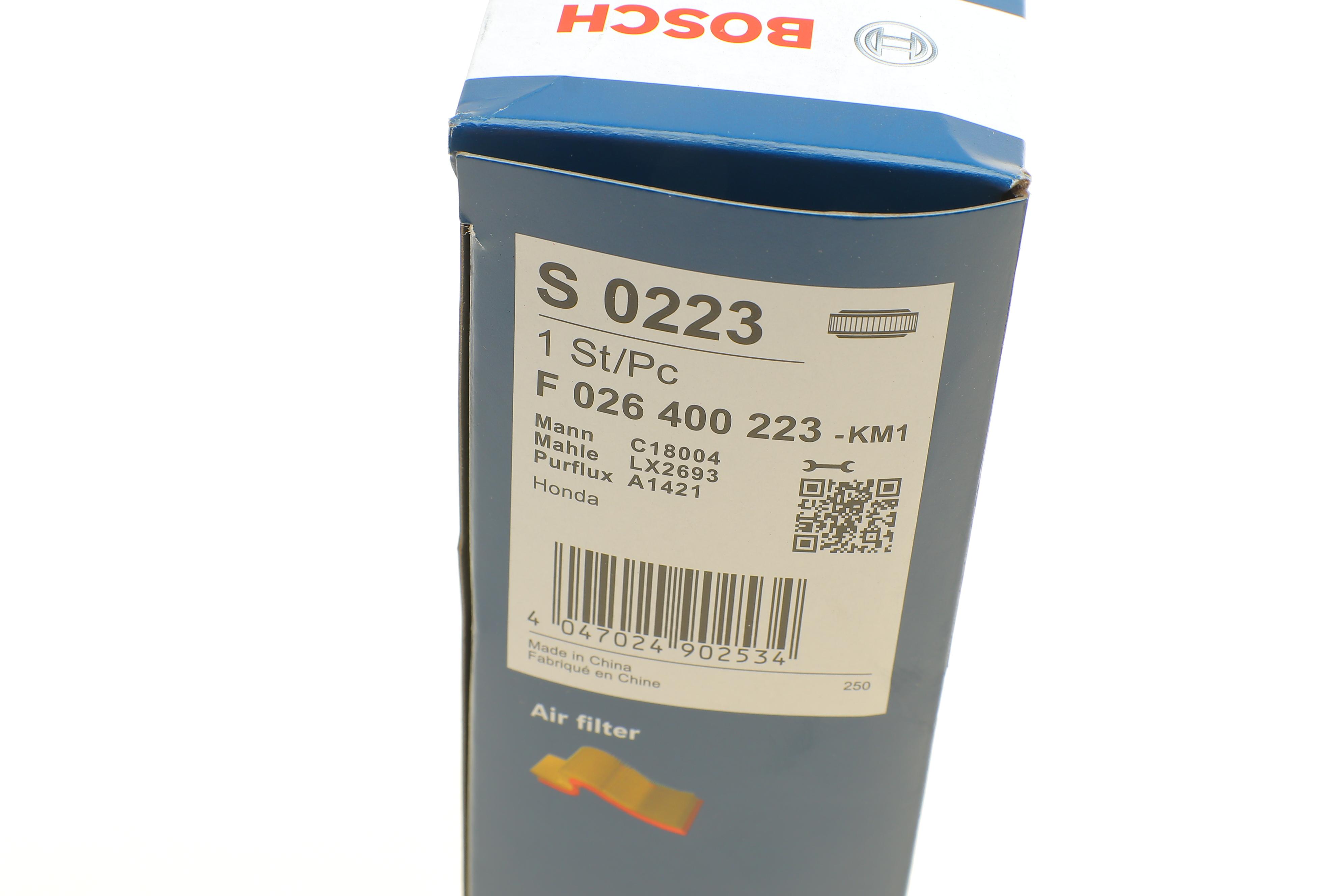 Фільтр повітряний Honda Jazz 1.2-1.5 08-15/Fit 1.3-1.5 07-15