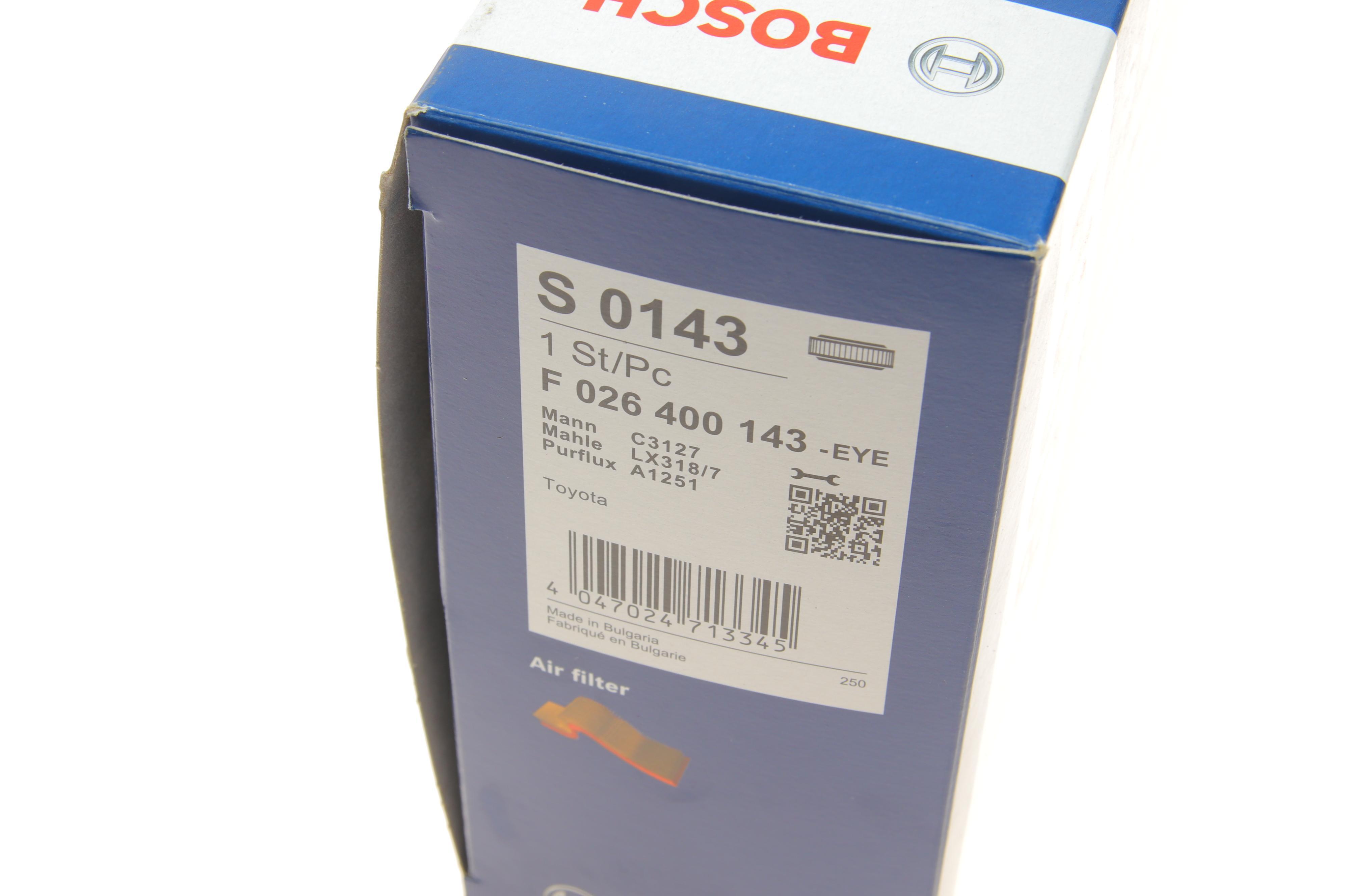 Фільтр повітряний Toyota Yaris 1.4 D-4D 05-12