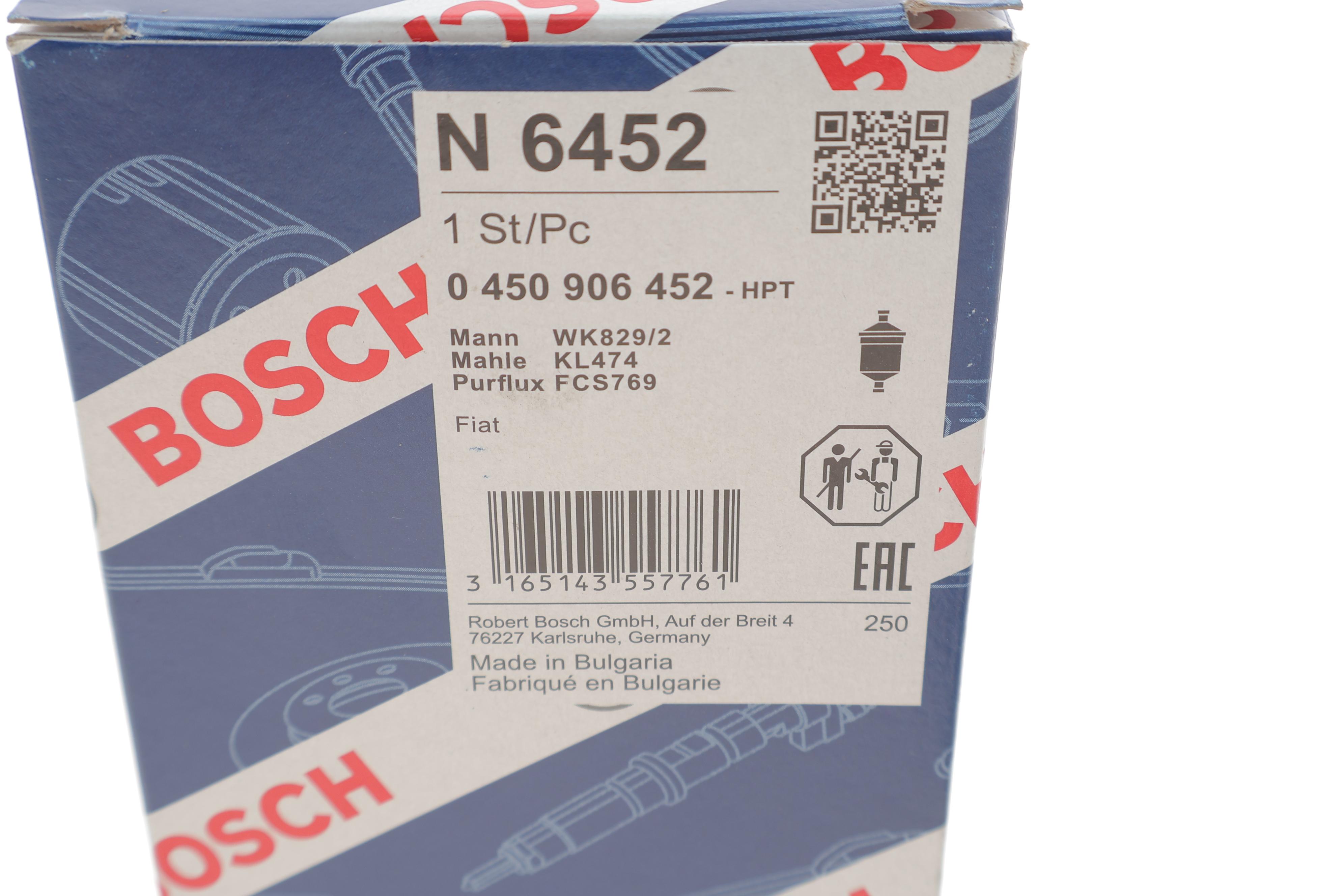 Фільтр паливний Fiat Doblo 1.9JTD 01-