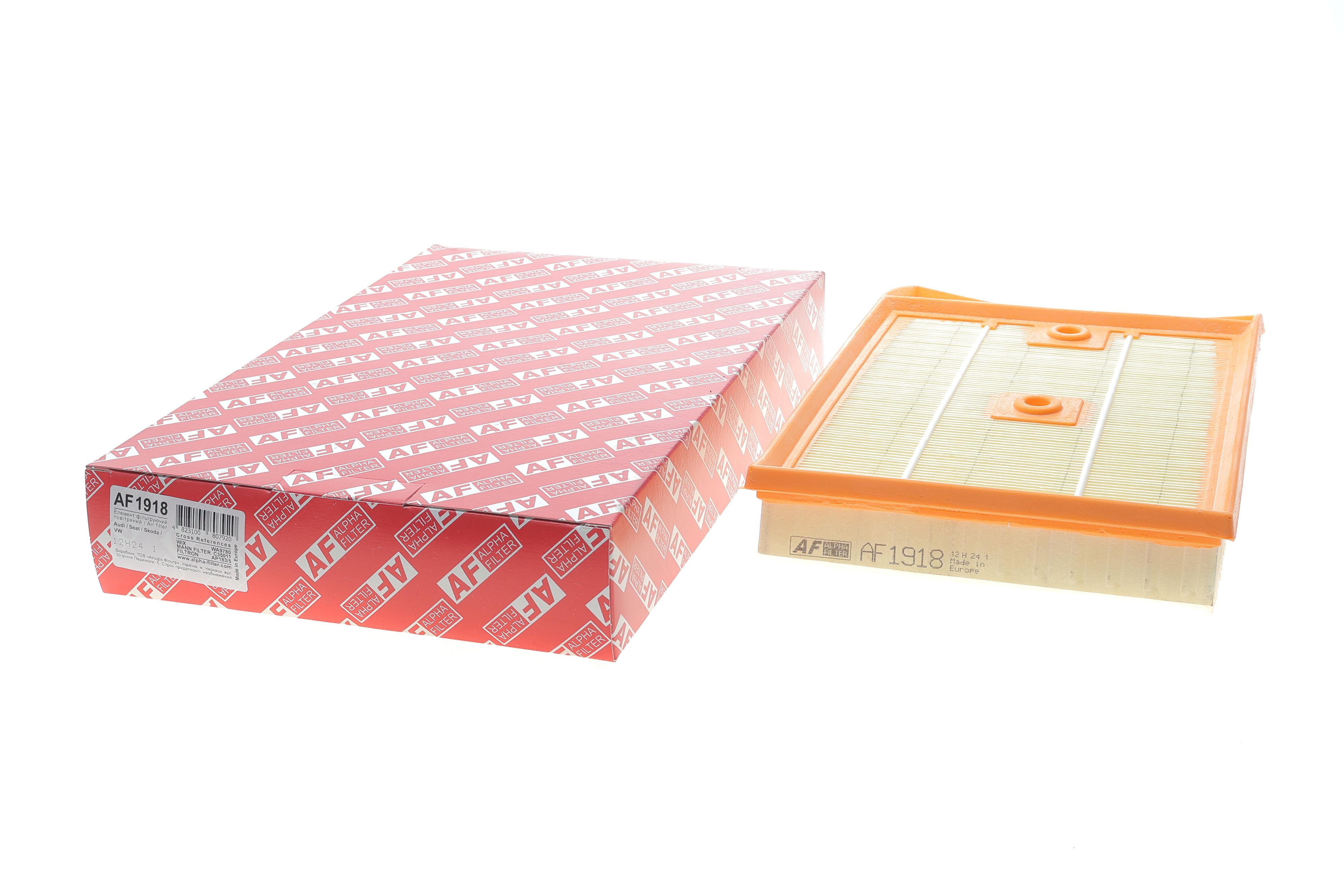 Фільтр повітряний Audi A1/Seat Ibiza/Toledo/Skoda Rapid 1.4TDI 14-18/Fabia/VW Polo 1.4TDI 14-