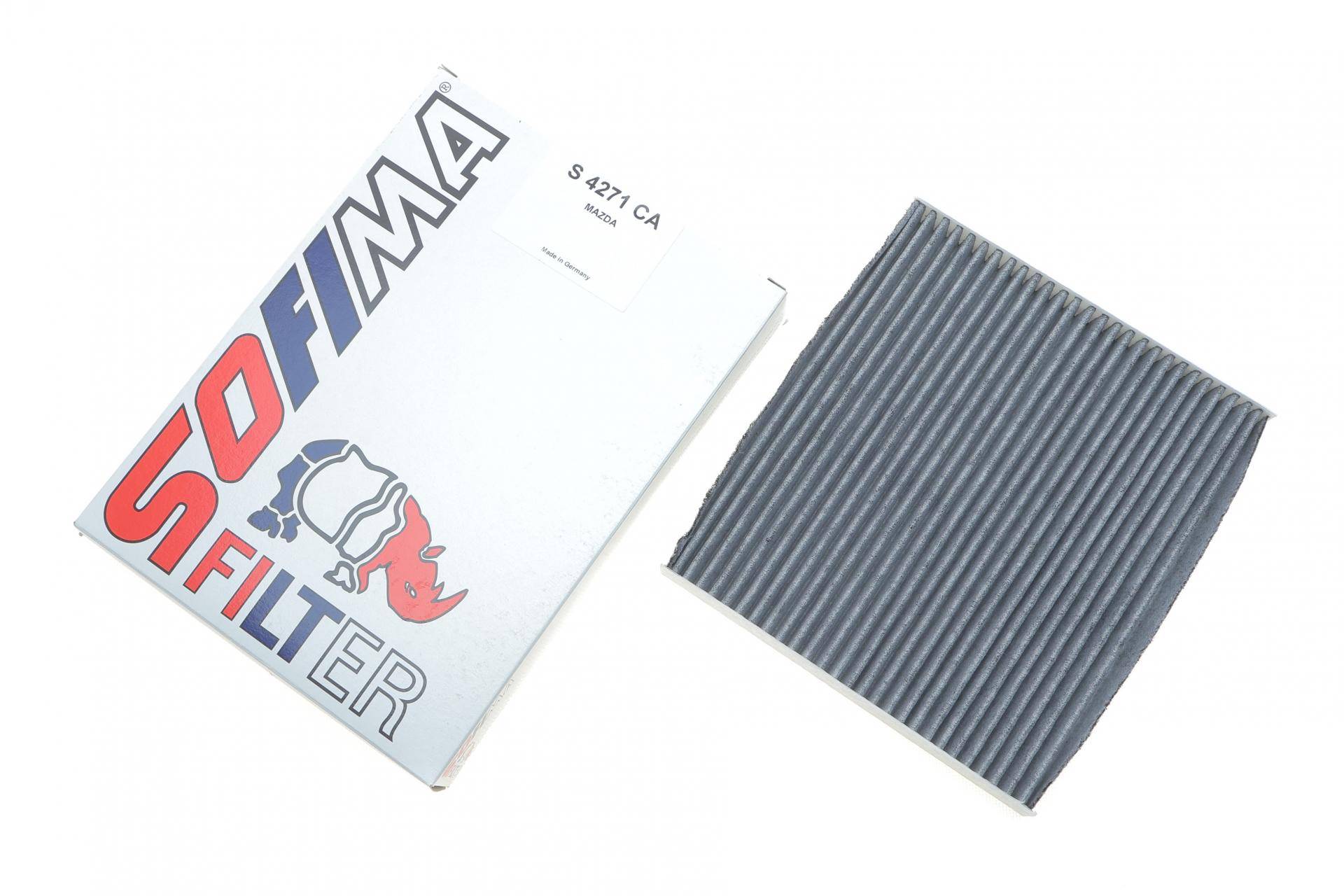 Фільтр салону Mazda 2 03-07/Mazda 6 02-13/Mazda CX-7 06-13 (вугільний)