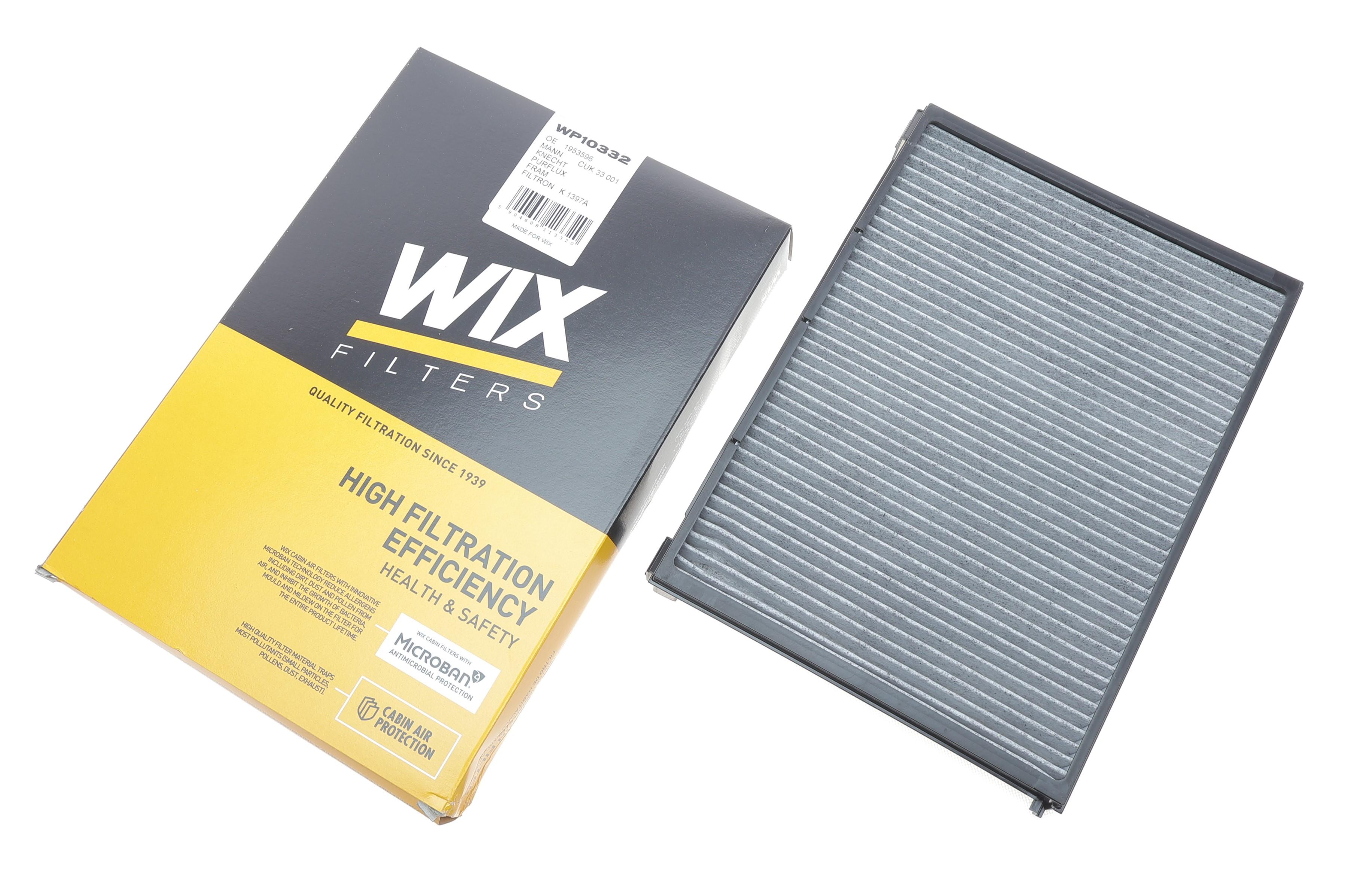 Фільтр салону DAF XF 12- (вугільний)