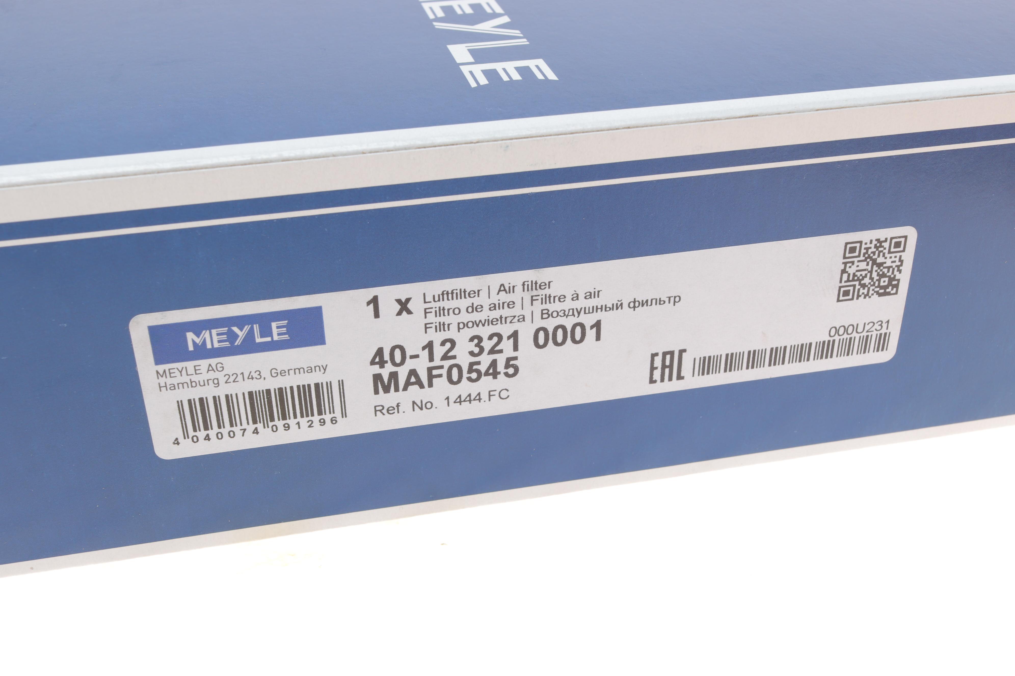 Фільтр повітряний Citroen C4/C4 I/Peugeot 206/206+/307 1.1/1.4 98-