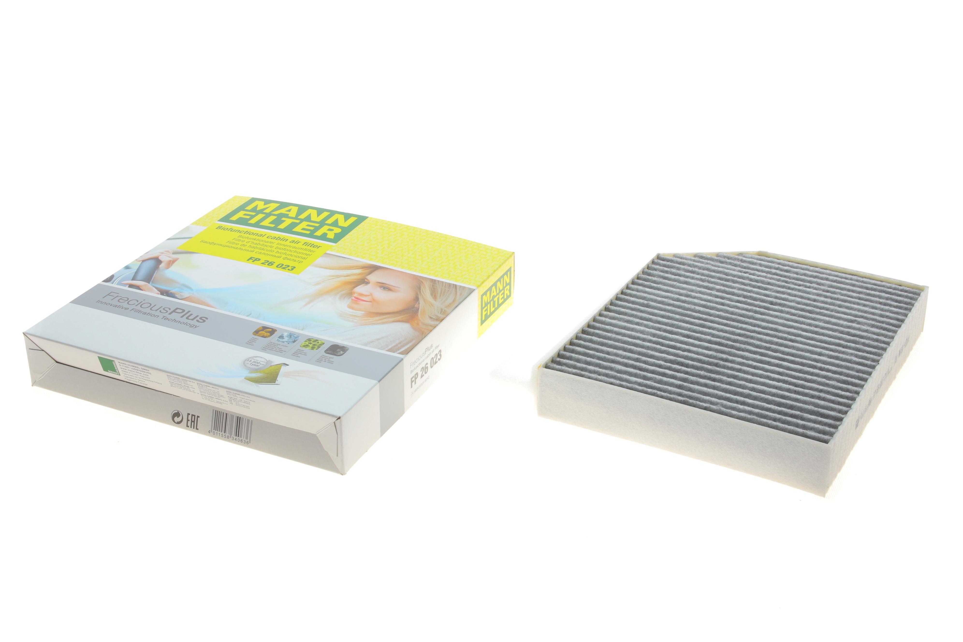 Фільтр салону MB AMG GT/GLE 18-/C-class (W205/W206)/E-class (W213) 16- (вугільний/антибактеріальний)