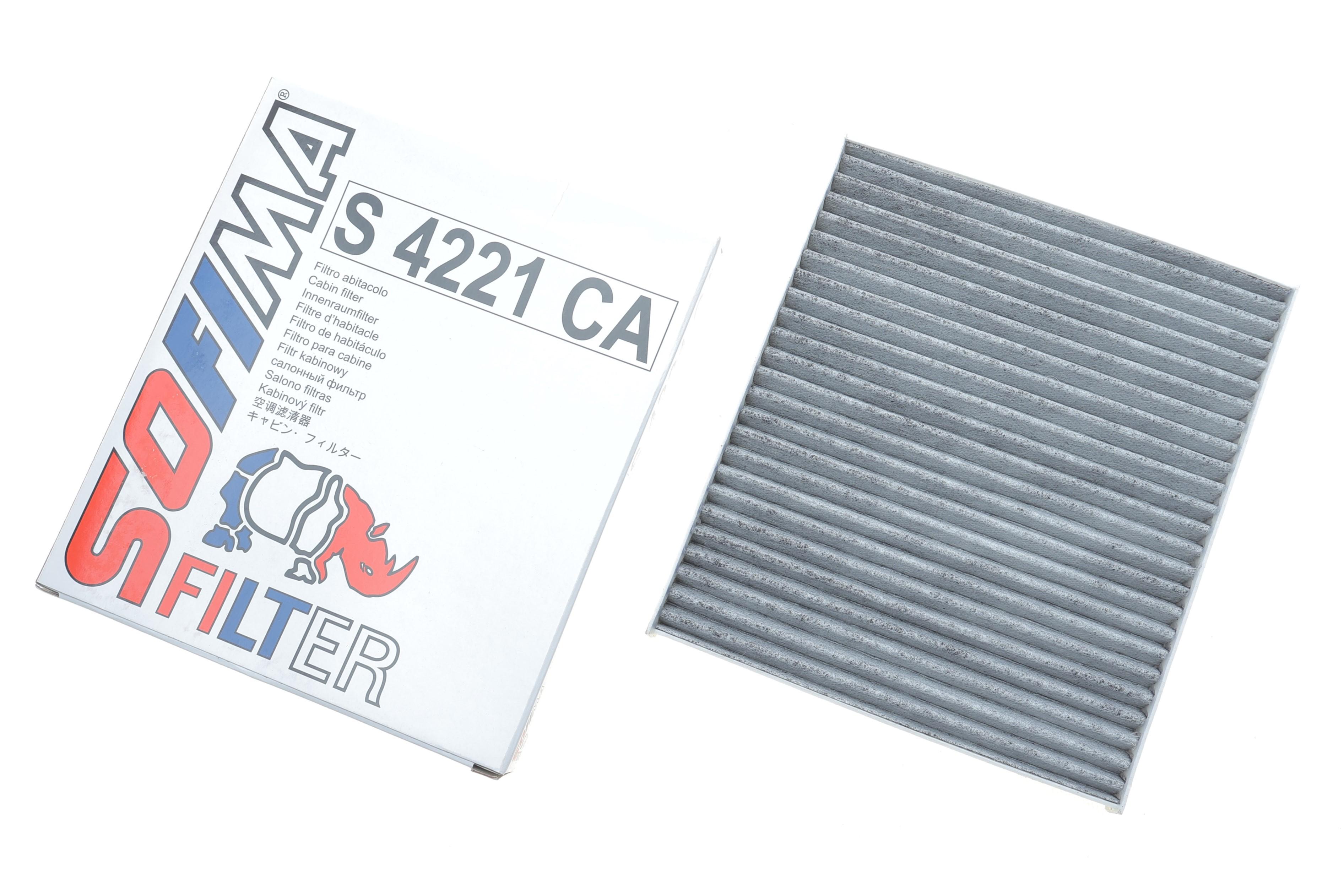 Фільтр салону Fiat Panda 1.1-1.4 JTD 95-/Ford Ka 1.2/1.3 TDCi 08-16 (вугільний)