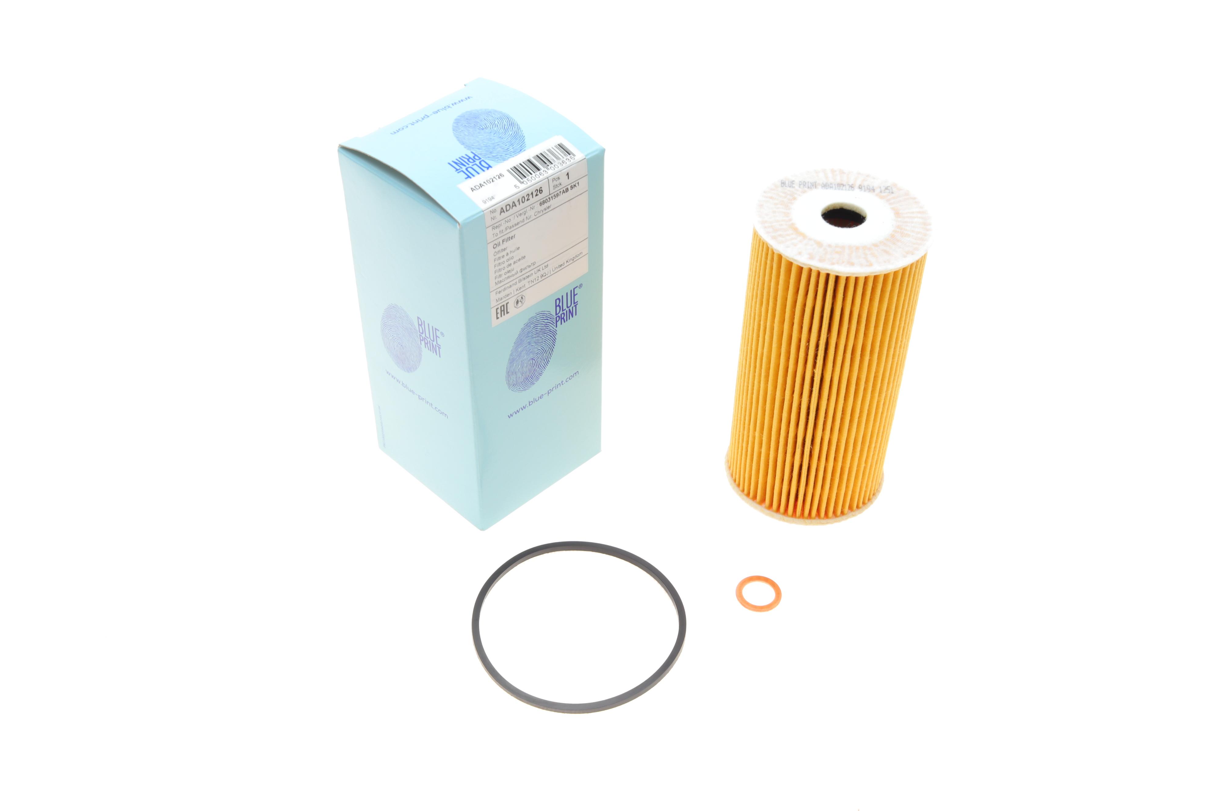 Фільтр масляний Chrysler Grand Voyager 2.8 CRD 07-