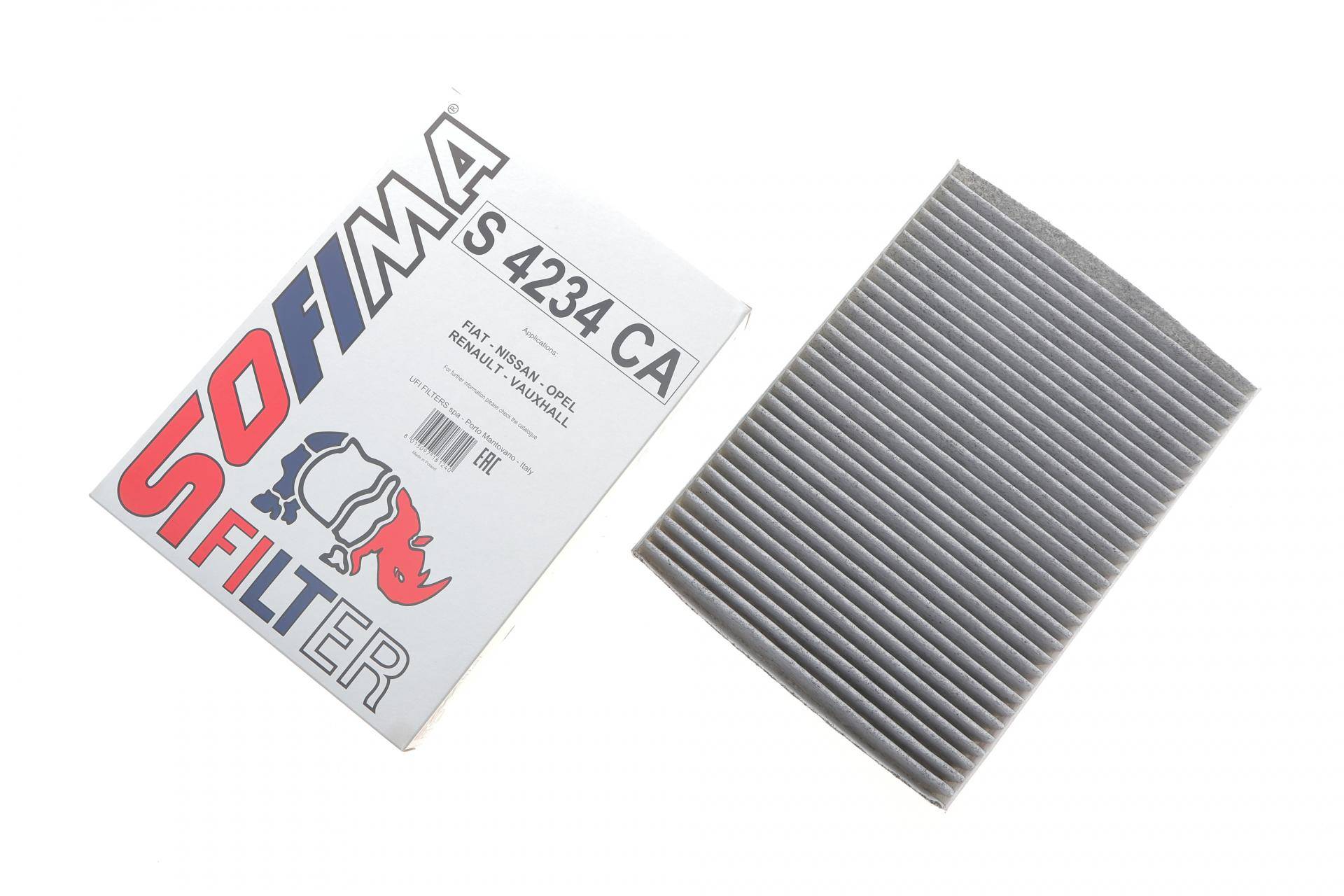 Фільтр салону Renault Trafic III 14-(вугільний)