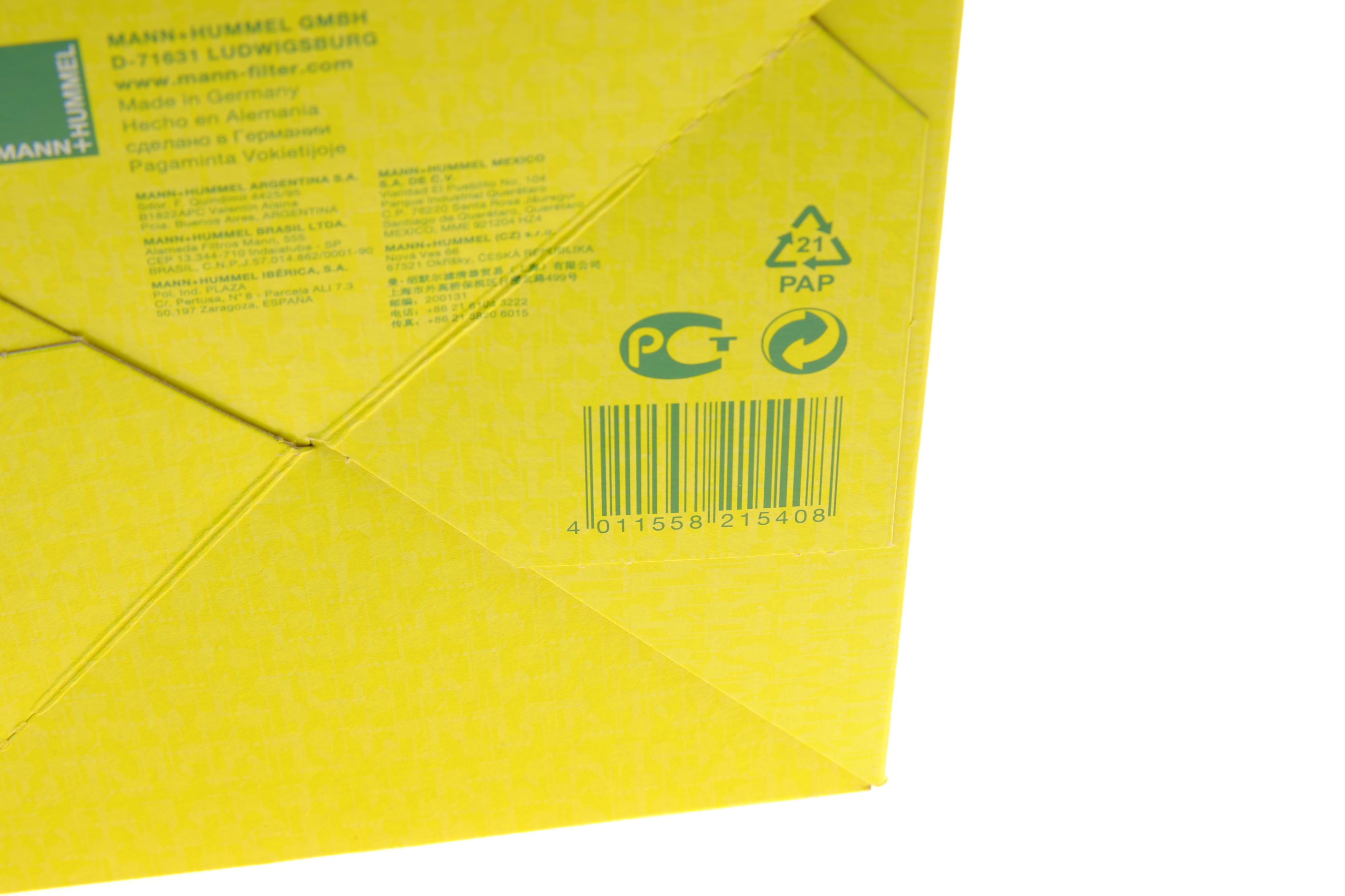 Фільтр повітряний MB Sprinter 1.8 M271 08-/C-class (W203/W204)/E-class (W211) 1.8 M271 02-09