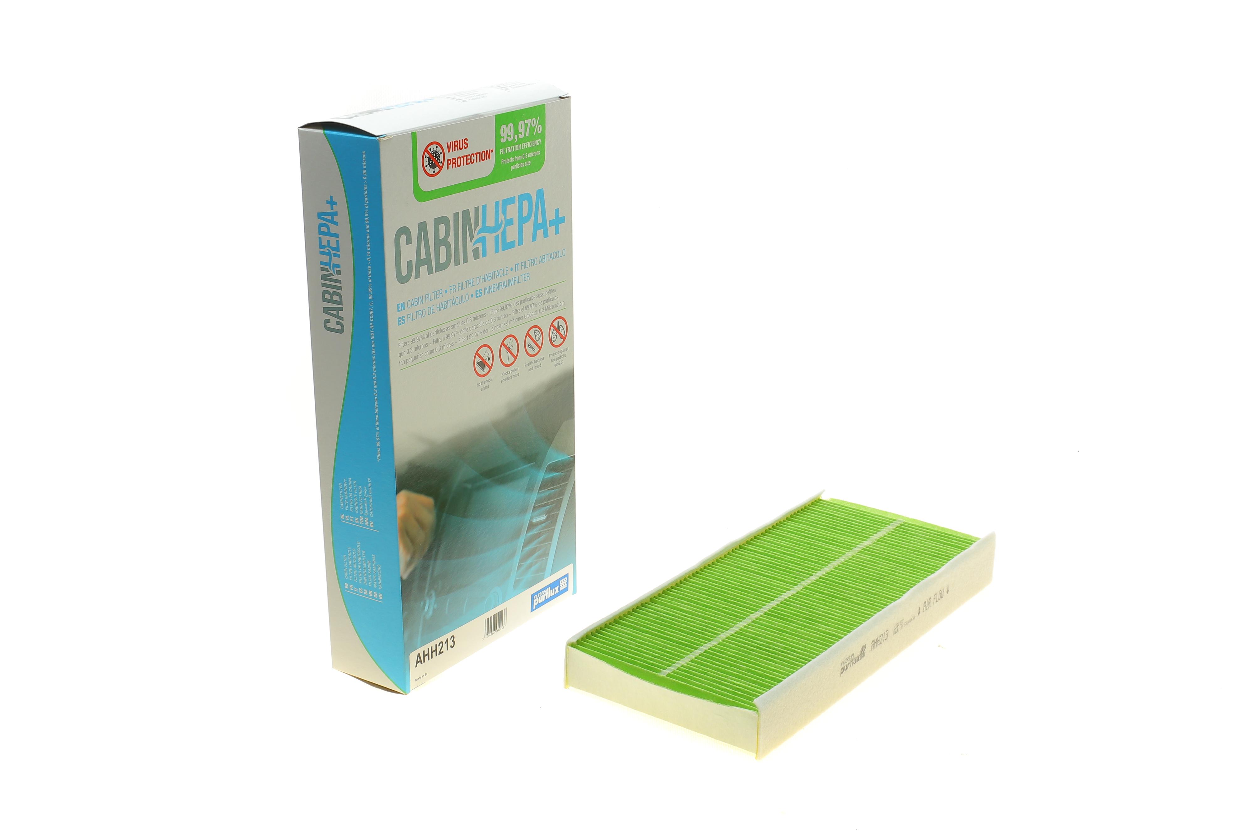 Фільтр салону Citroen C5/C6/Peugeot 407 04- (антиалергенний, захист від вірусів) CabinHepa+