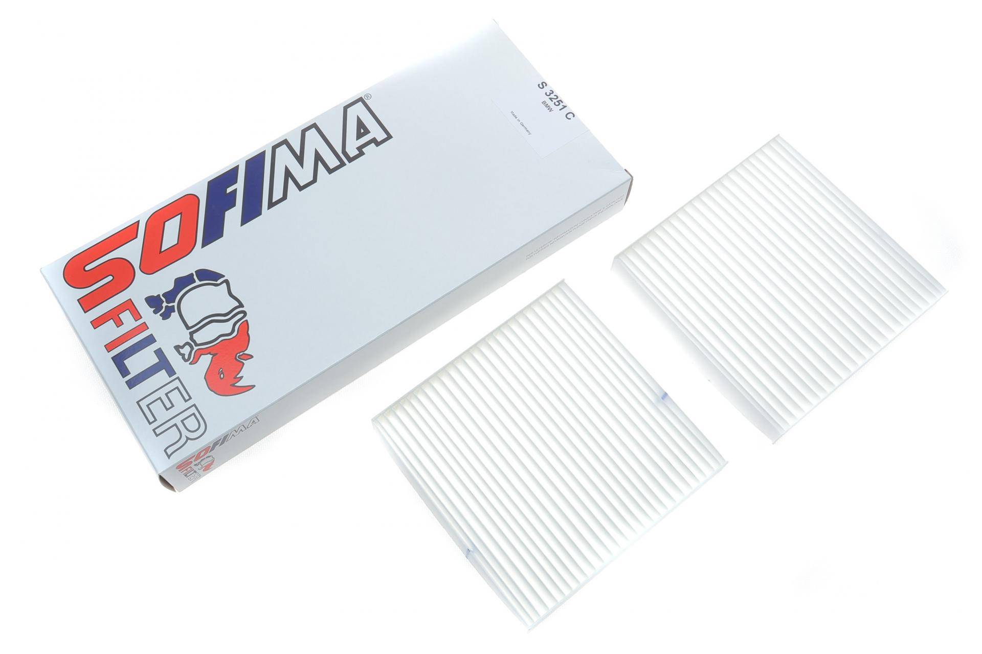 Фільтр салону BMW X3 (F25) 10-/X4 (F26) 14-18 (к-кт 2 шт)