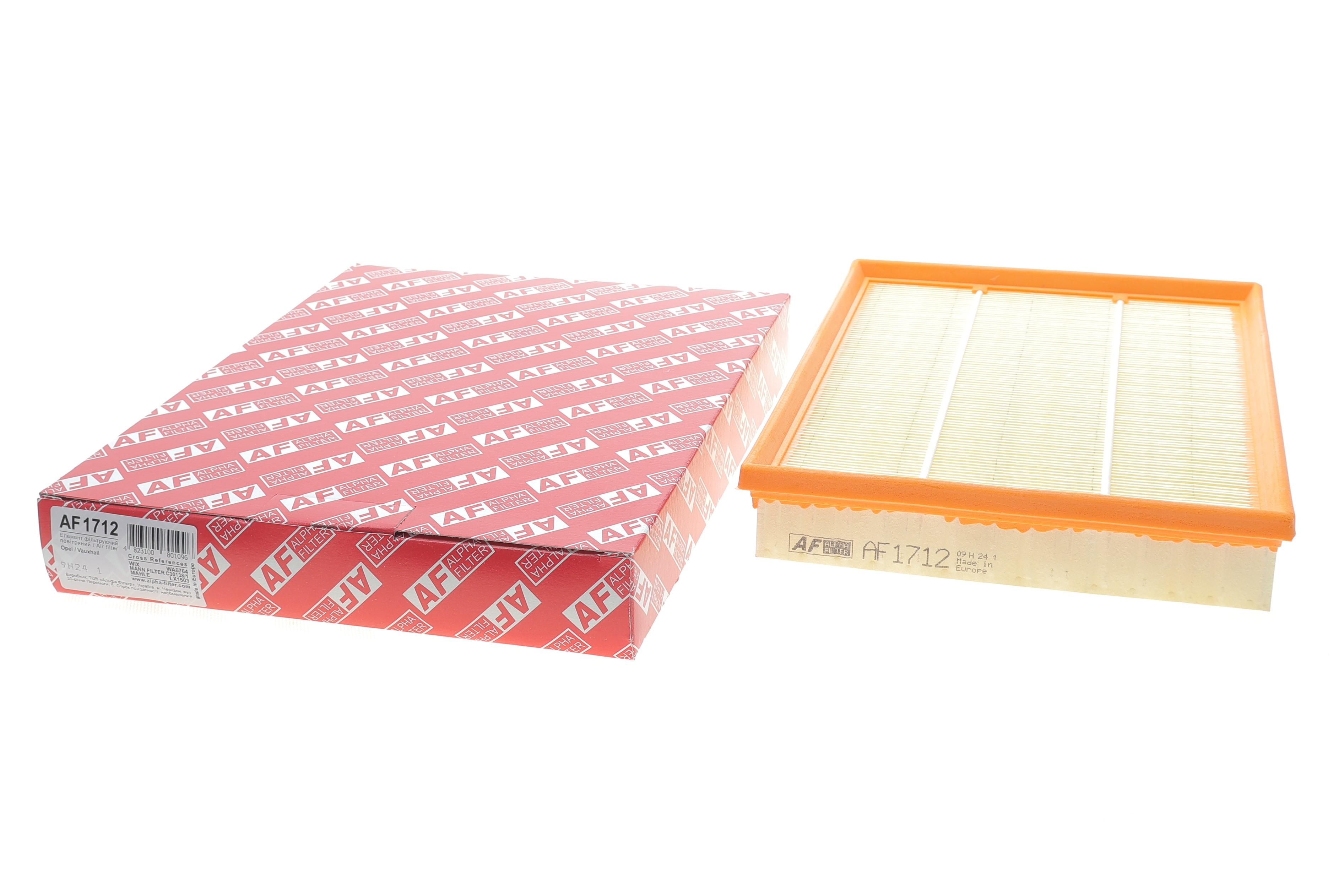 Фільтр повітряний Opel Astra G 2.2 16v 00-05