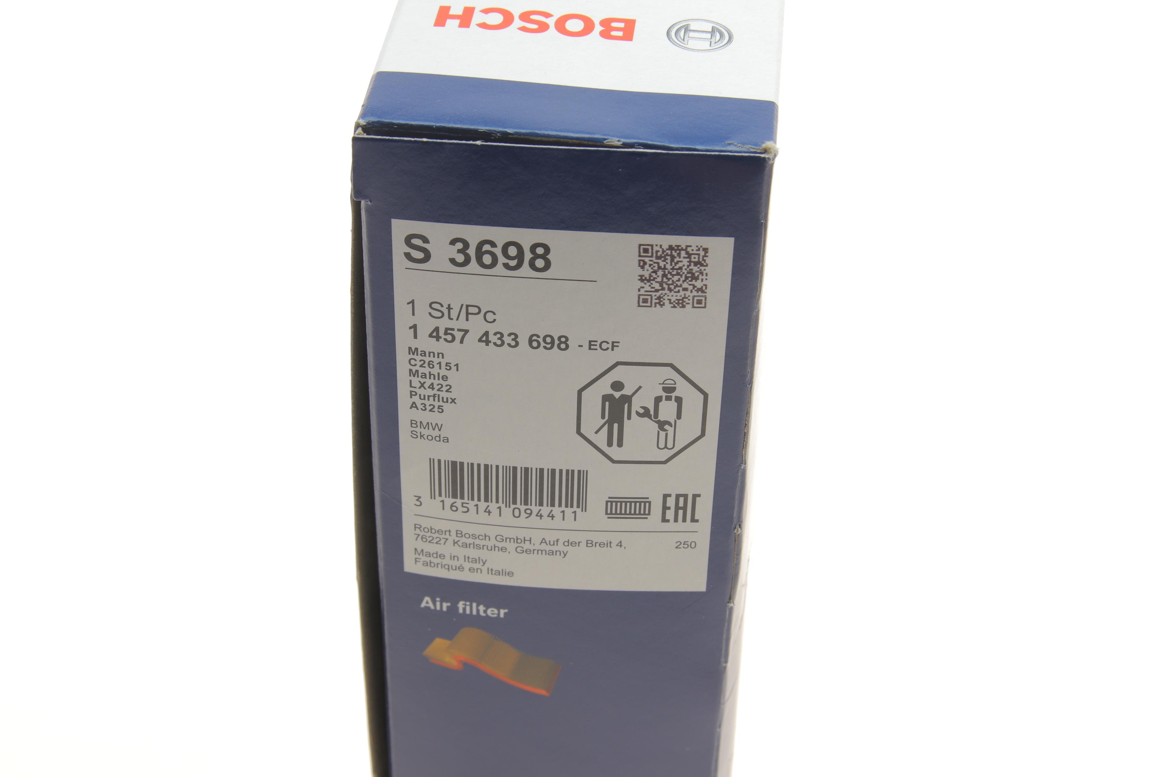 Фільтр повітряний BMW 5 (E34/E39)/ 7 (E32/E38)/ X5 (E53)