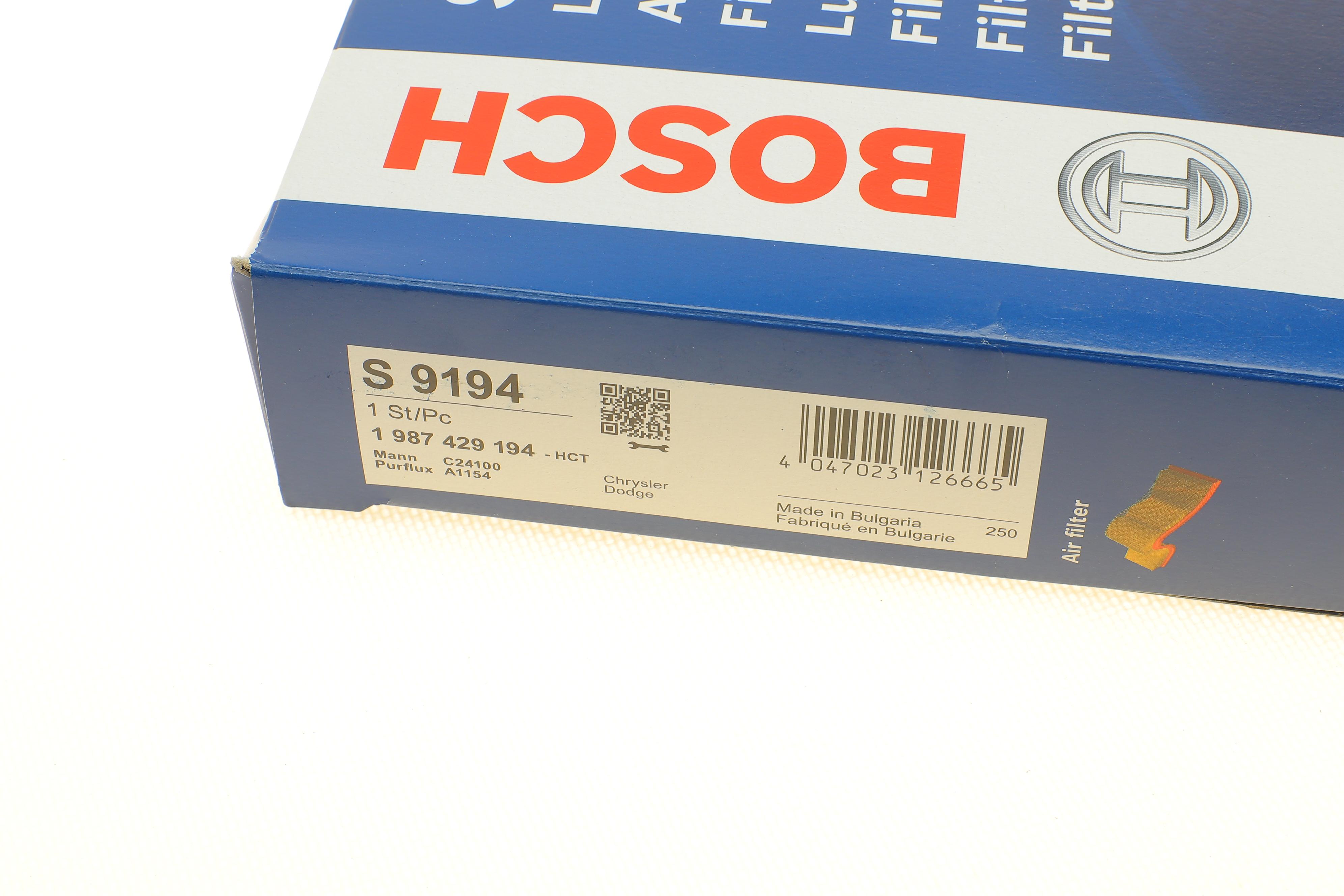 Фільтр повітряний Dodge Avenger 2.7/3.5i 07-/Chrysler Voyager 2.4-3.8i 00-