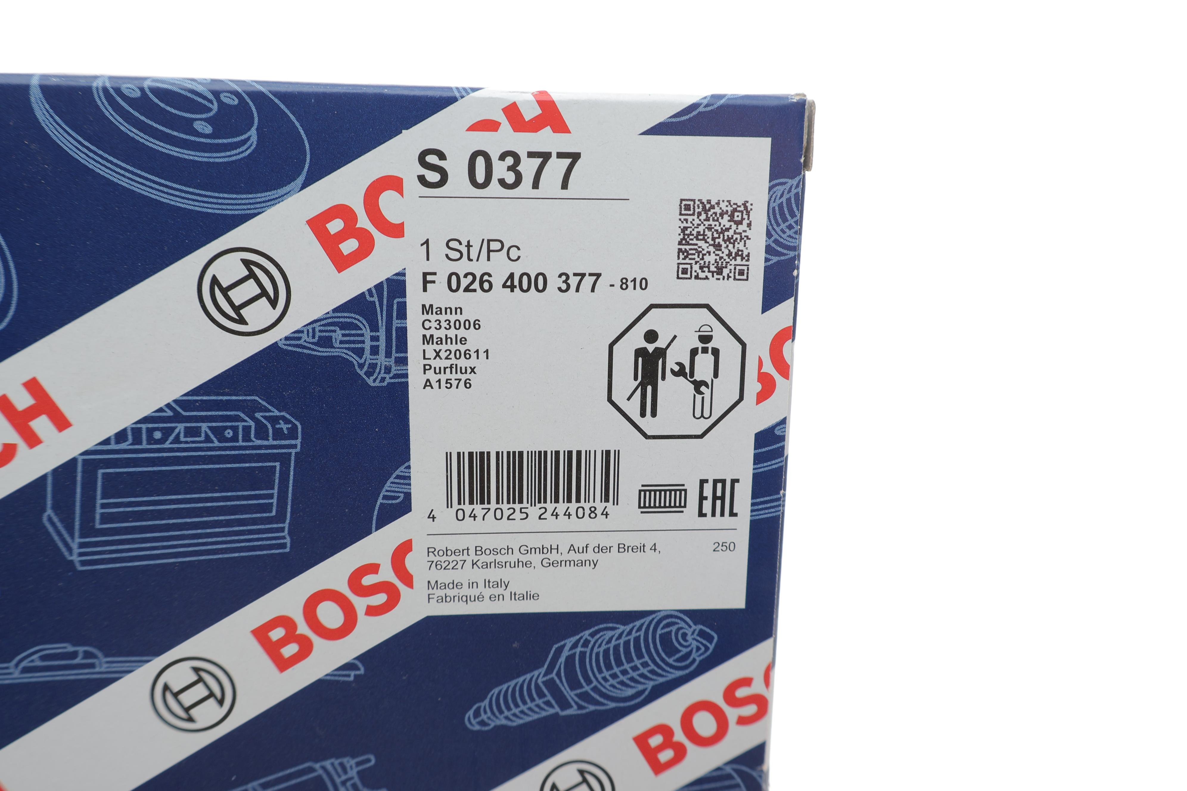 Фільтр повітряний Renault Logan 04- (з поролоном)