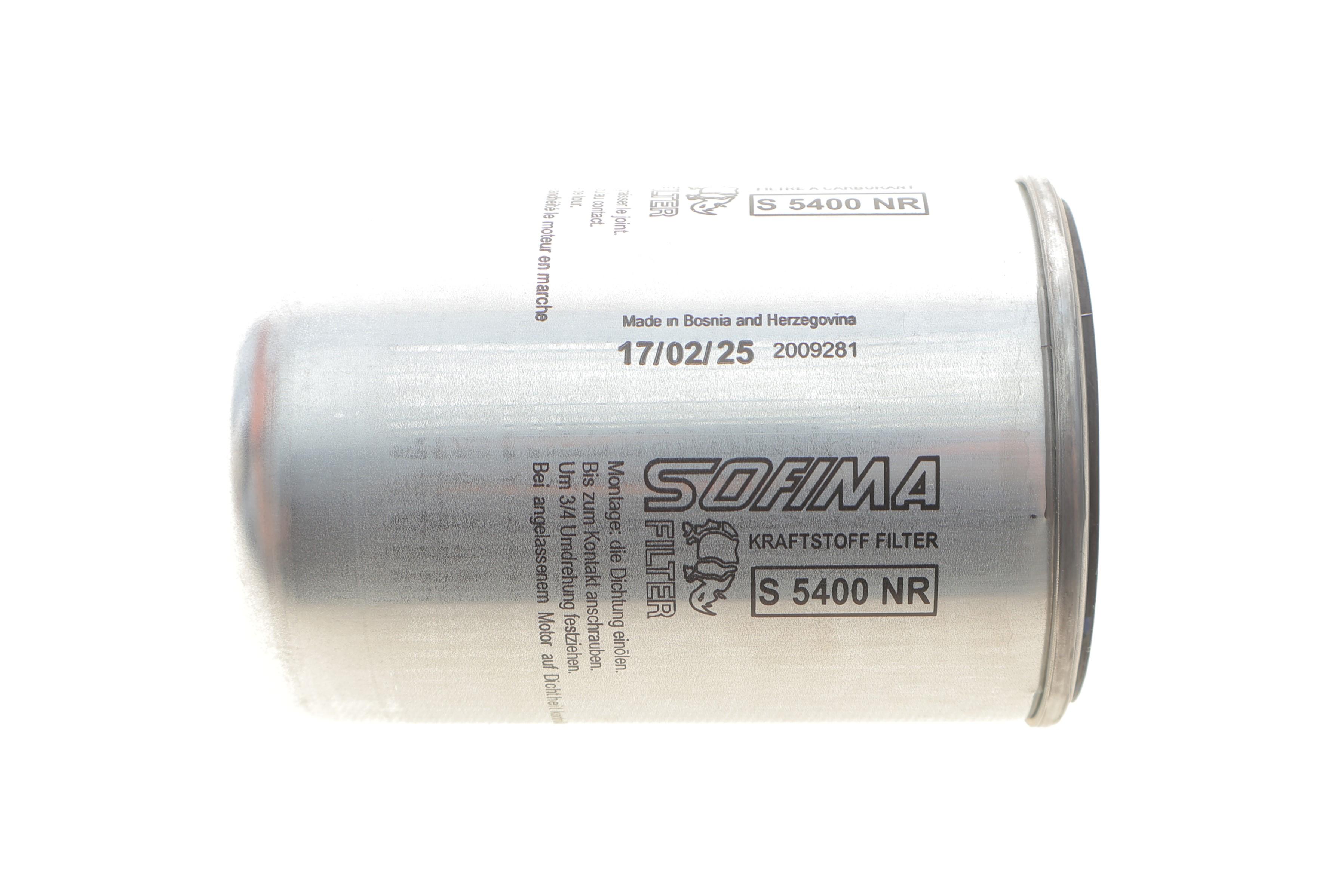 Фільтр паливний Renault Trucks 96-/ГАЗ Газель 2.4D 93-01/2.1TD 02-13/Камаз 5.9 03- (h=123mm)